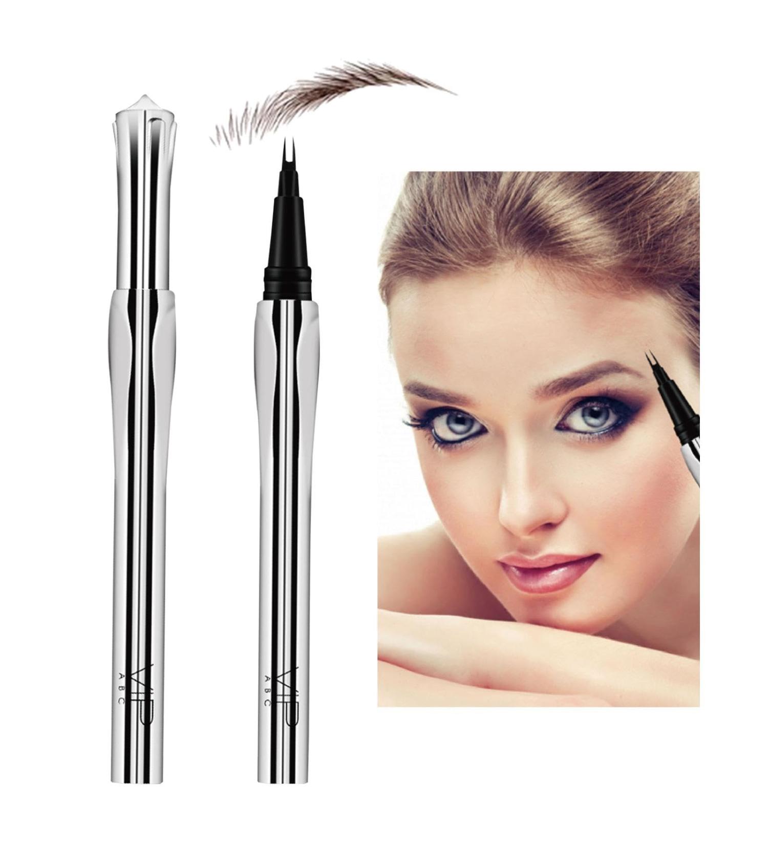 Eye Brow Pencils for Women - Eyebrow Tint Pen Brow Liner | Eyebrow Pen Brow Pencil Brow Pen Waterproof 2 Tip Eyebrow Liner Define Shape & Fill Brows 02# - Buy Online on GoSupps.com