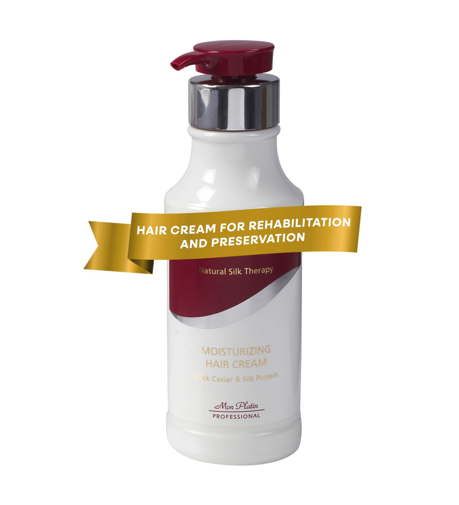 Black Caviar Hair Cream | Luxurious Styling Cream for Smooth & Shiny Hair | Silk Protein & Herbal Essences | 400ml - Ultimate Hair Care for All Hair Types - Buy Online on GoSupps.com