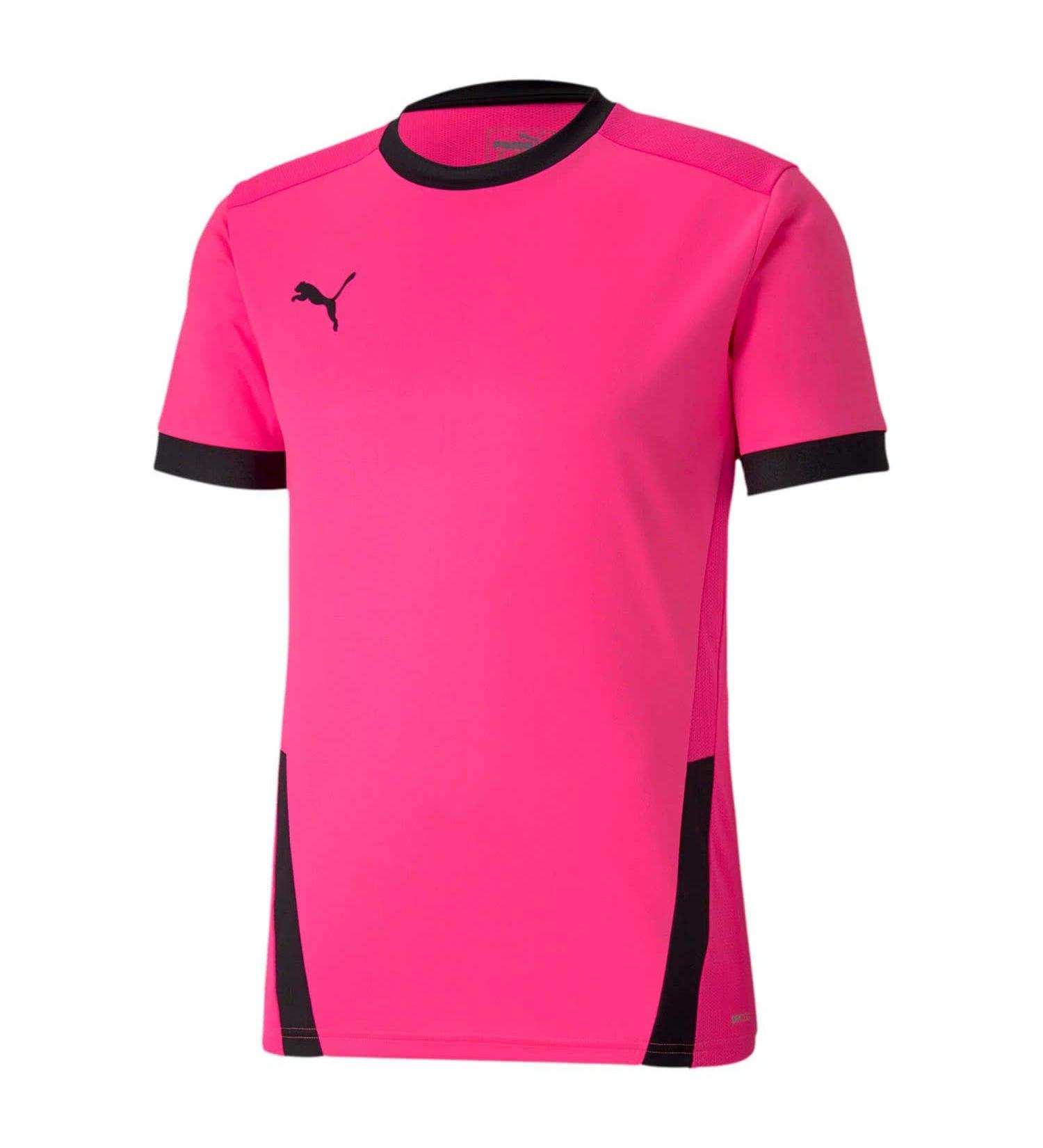 PUMA Men teamGOAL 23 Jersey 128 Fluo Pink-puma Black