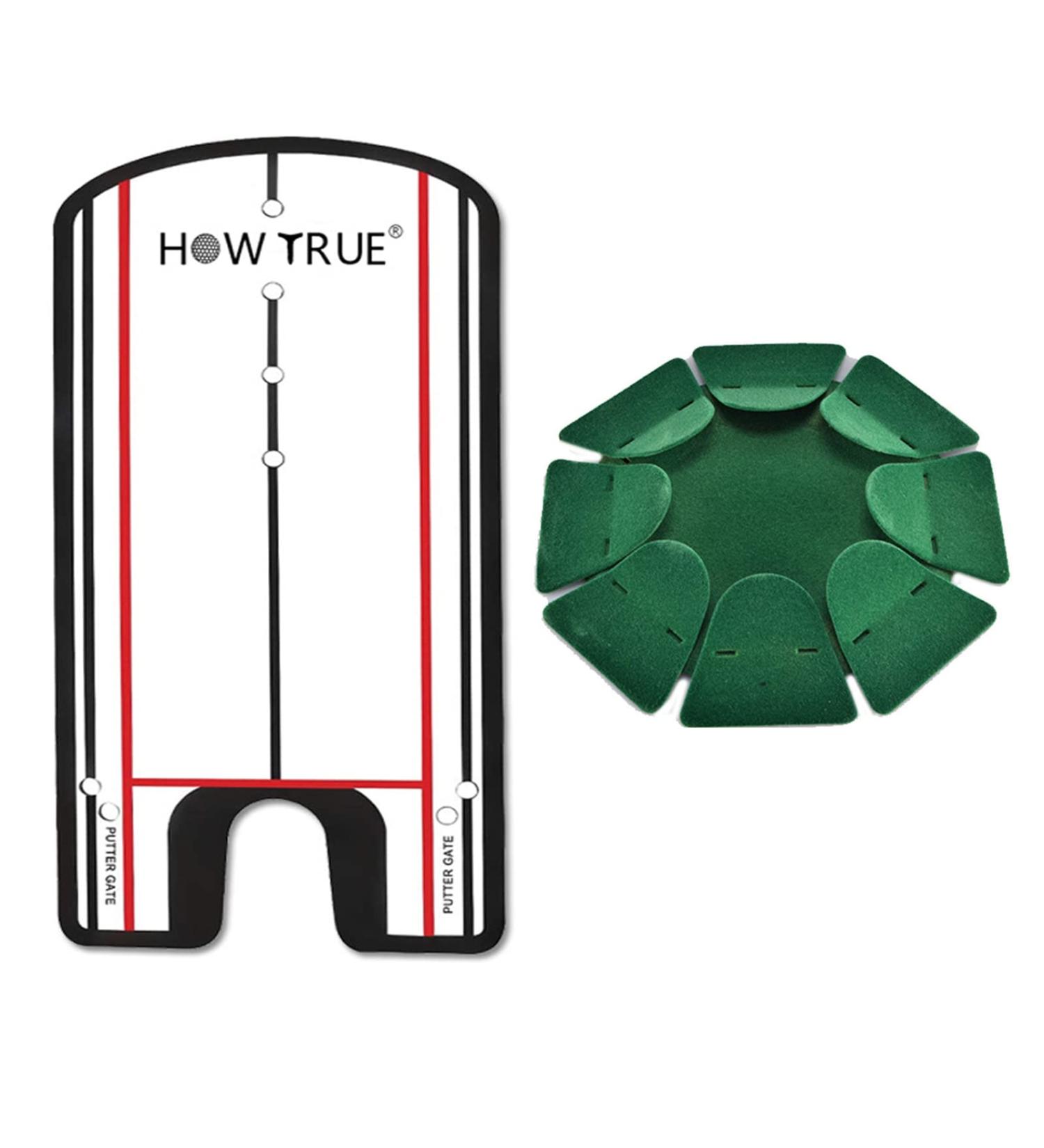 Golf Putting Alignment Mirror with Portable Carry Bag - Practice Cup & Training Hole Included - Buy Online on GoSupps.com