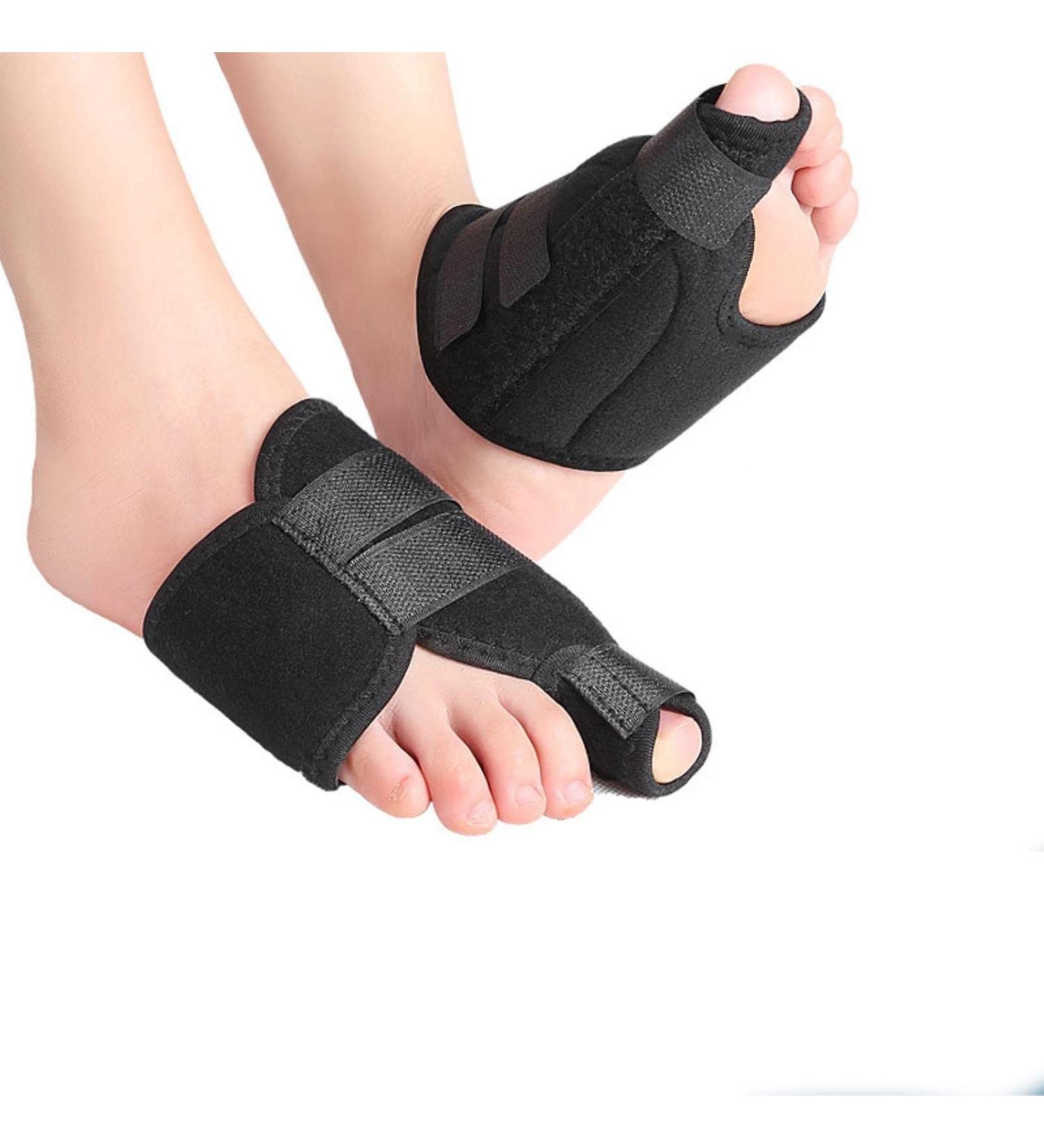 Adjustable Toe Rails & Bandages for Hallux Valgus - Pain Relief for Toes (2 Pack) - Buy Online on GoSupps.com