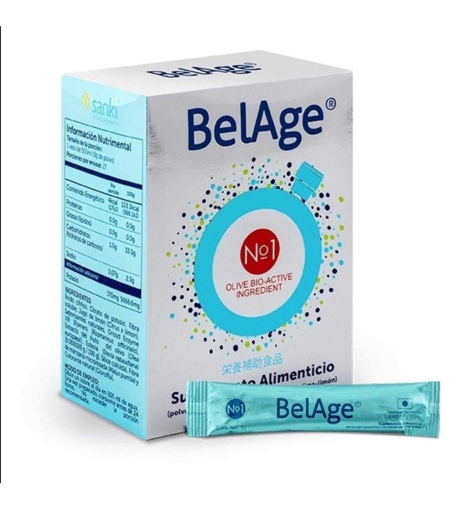 Sanki Belage Dietary Supplement Nano-biotechnology Cellular Health Improves Energy Levels Anti-Oxidant Anti-Aging Detox - 27-day supply