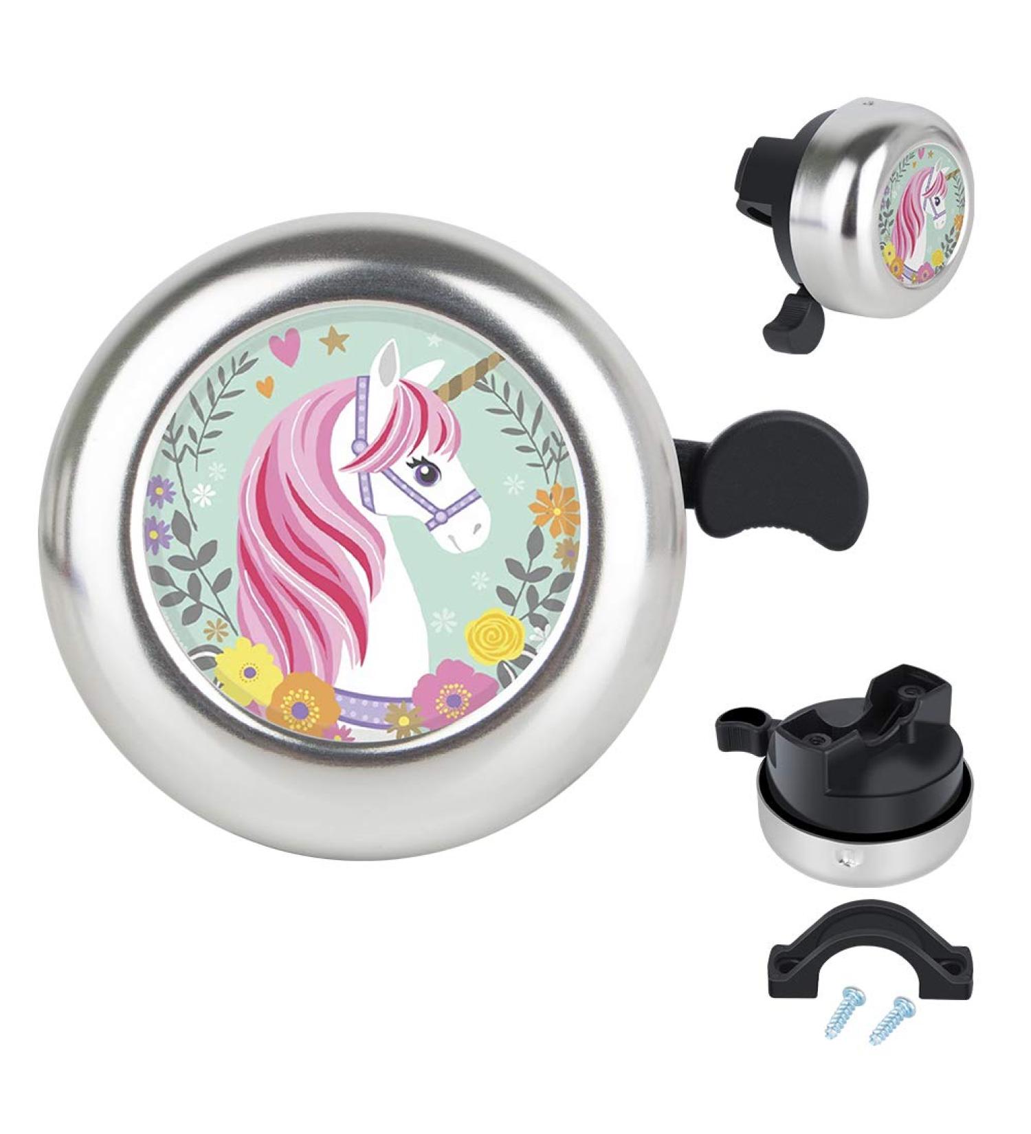Unicorn Bicycle Bell | Clear Sound Adjustable Bike Accessory for Girls, Women, Kids & Adults - Buy Online on GoSupps.com