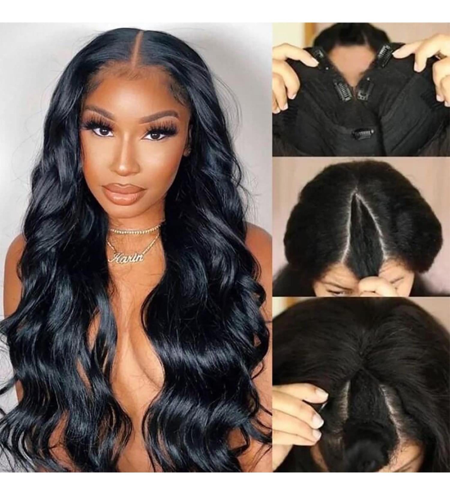 UNICE 20 Inch Body Wave Human Hair V-Part Wig - Glueless & Beginner Friendly - Buy Online on GoSupps.com