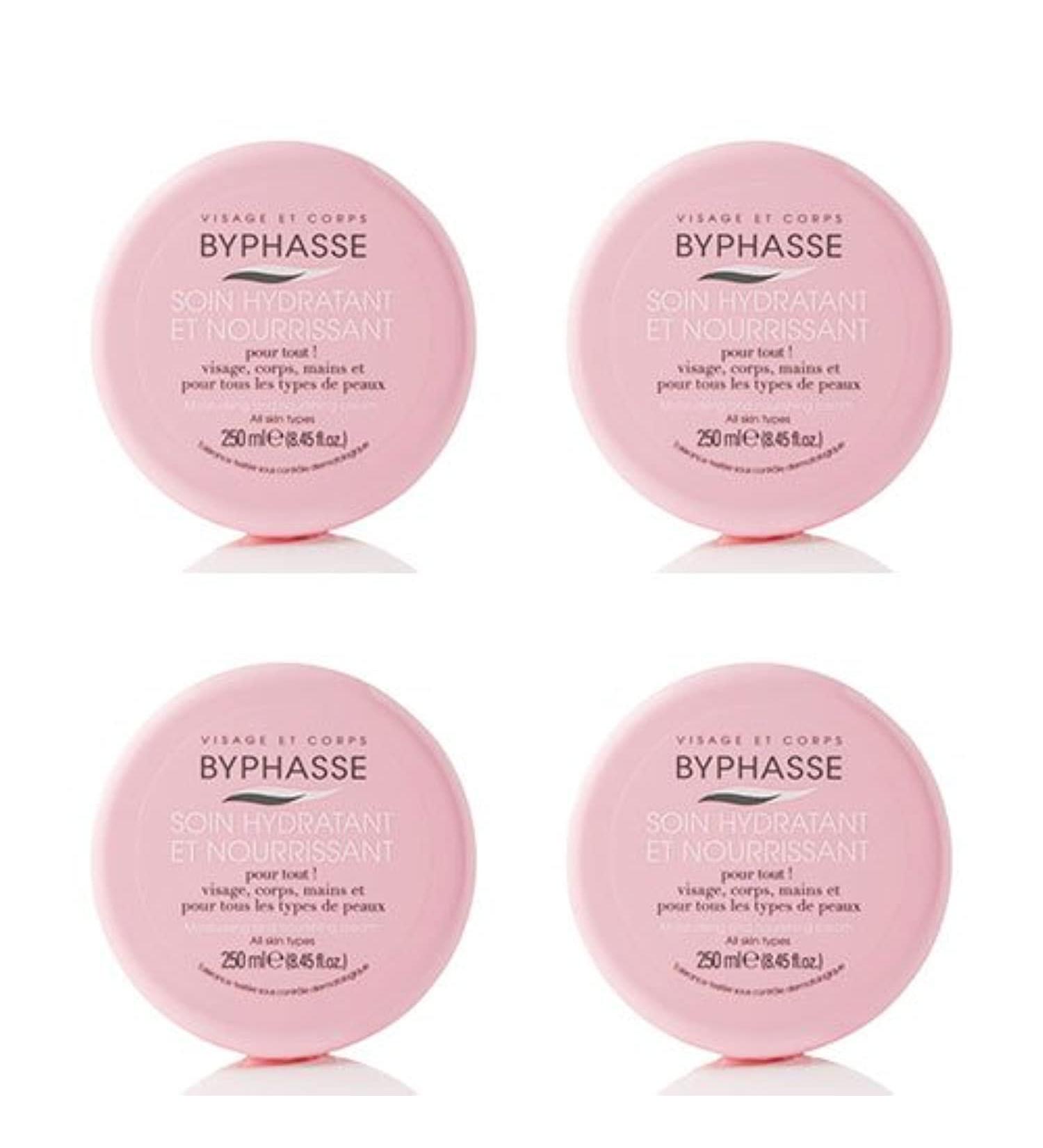 Byphasse Pack of 4 - Moisturizing and nourishing face and body care for all skin types - 250 ml - Buy Online on GoSupps.com
