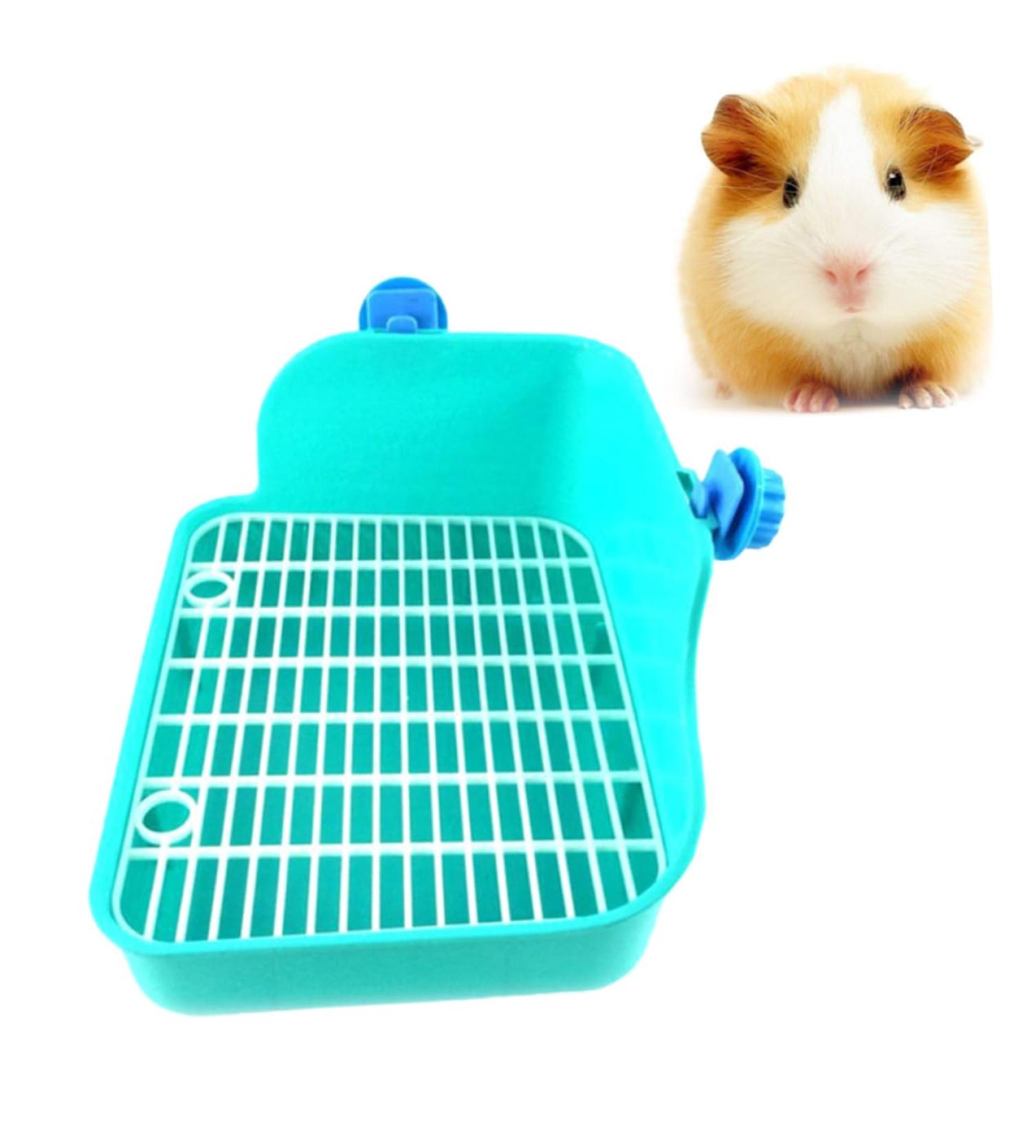 FOMIYES Hamster Potty Corner Litter Guinea Pig Green Ferret Animal Small Trainer Lacework for Toilet Bunny medium Green - Buy Online on GoSupps.com