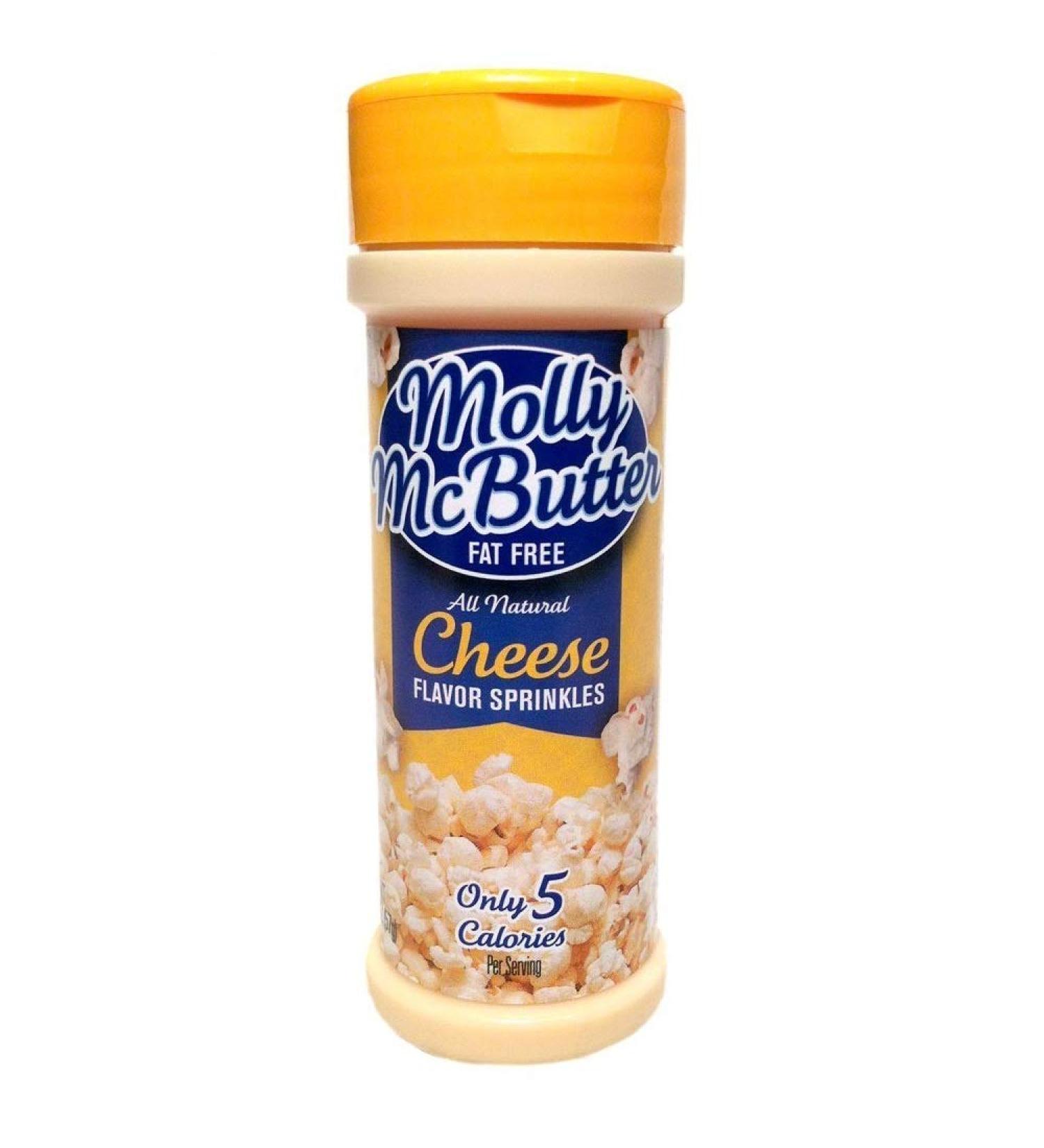 Molly McButter Fat Free CHEESE FLAVOR SPRINKLES 2oz (2 Pack)