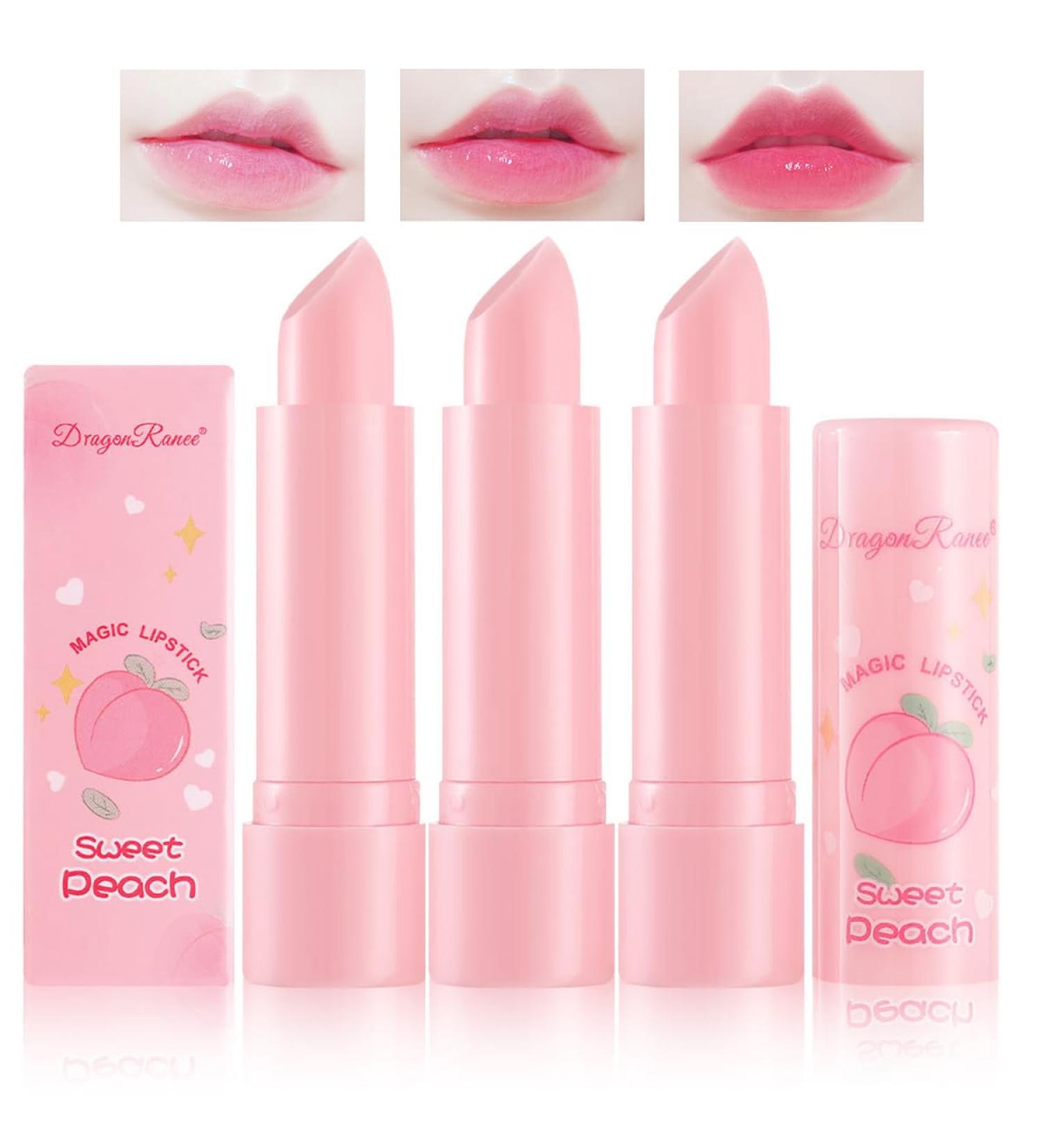 Girls Color Changing Lip Balm - Long Lasting Care for Kids & Teens | Light Pink Perfect for Parties & Best Friends - Buy Online on GoSupps.com