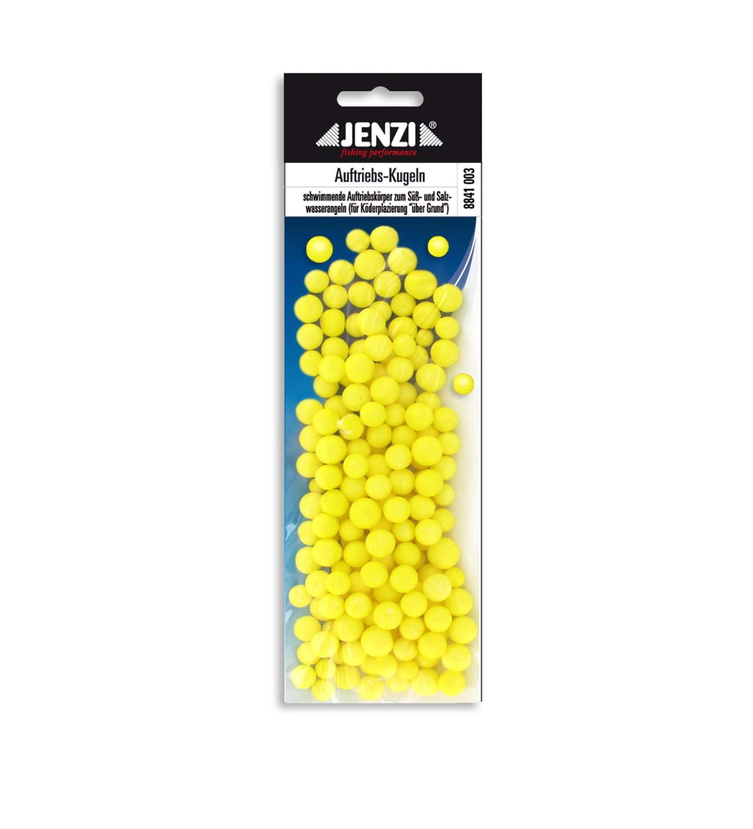 Jenzi Fishing Accessories - Styrofoam buoyancy balls yellow