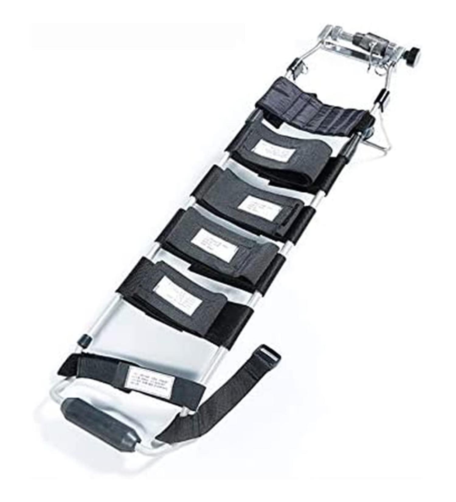 Adjustable Leg Traction Frame - Aluminum Alloy Set with 4 Belts for Pain Relief & Emergency Rescue | International Shipping - Buy Online on GoSupps.com
