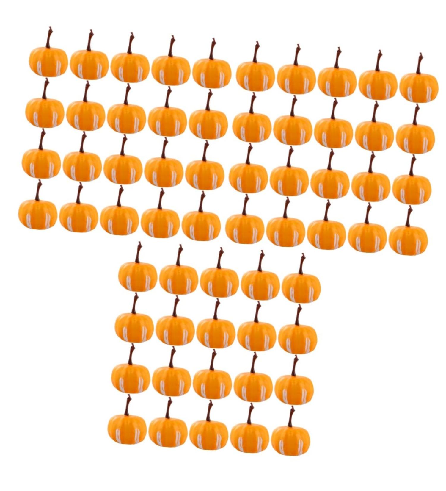 PRETYZOOM 60 pcs Halloween pumpkin simulation small pumpkin halloween manual Accessories little pumpkin pumpkin Halloween pumpkin decoration fake pumpkin simulation pumpkin Foam decorate Yellowx3pcs 2.2X3.4CMx3pcs - Buy Online on GoSupps.com