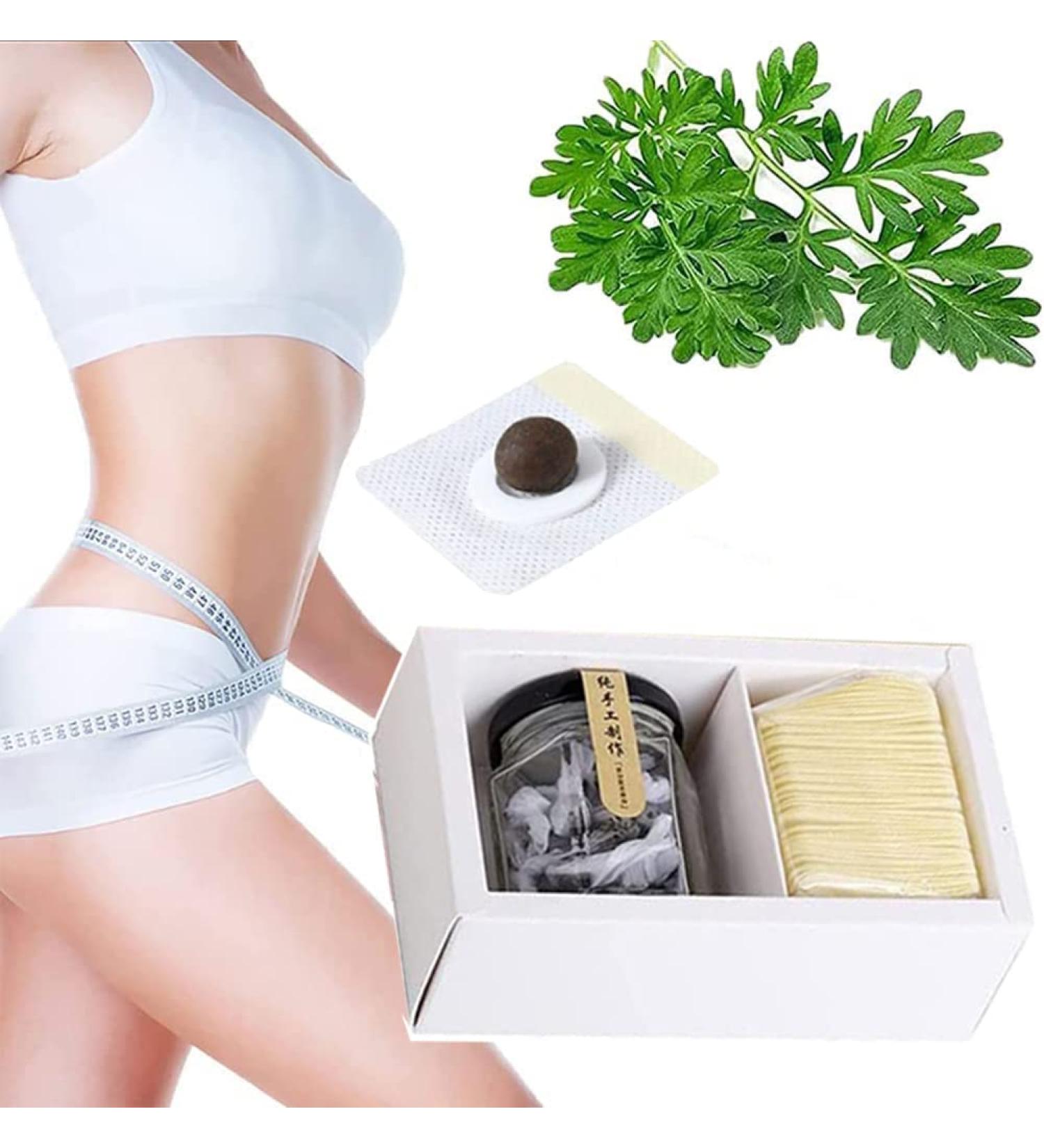 Moxibustion Belly Button Patch 30Pcs/Box for Men and Women - Natural Wellness Solution - Buy Online on GoSupps.com
