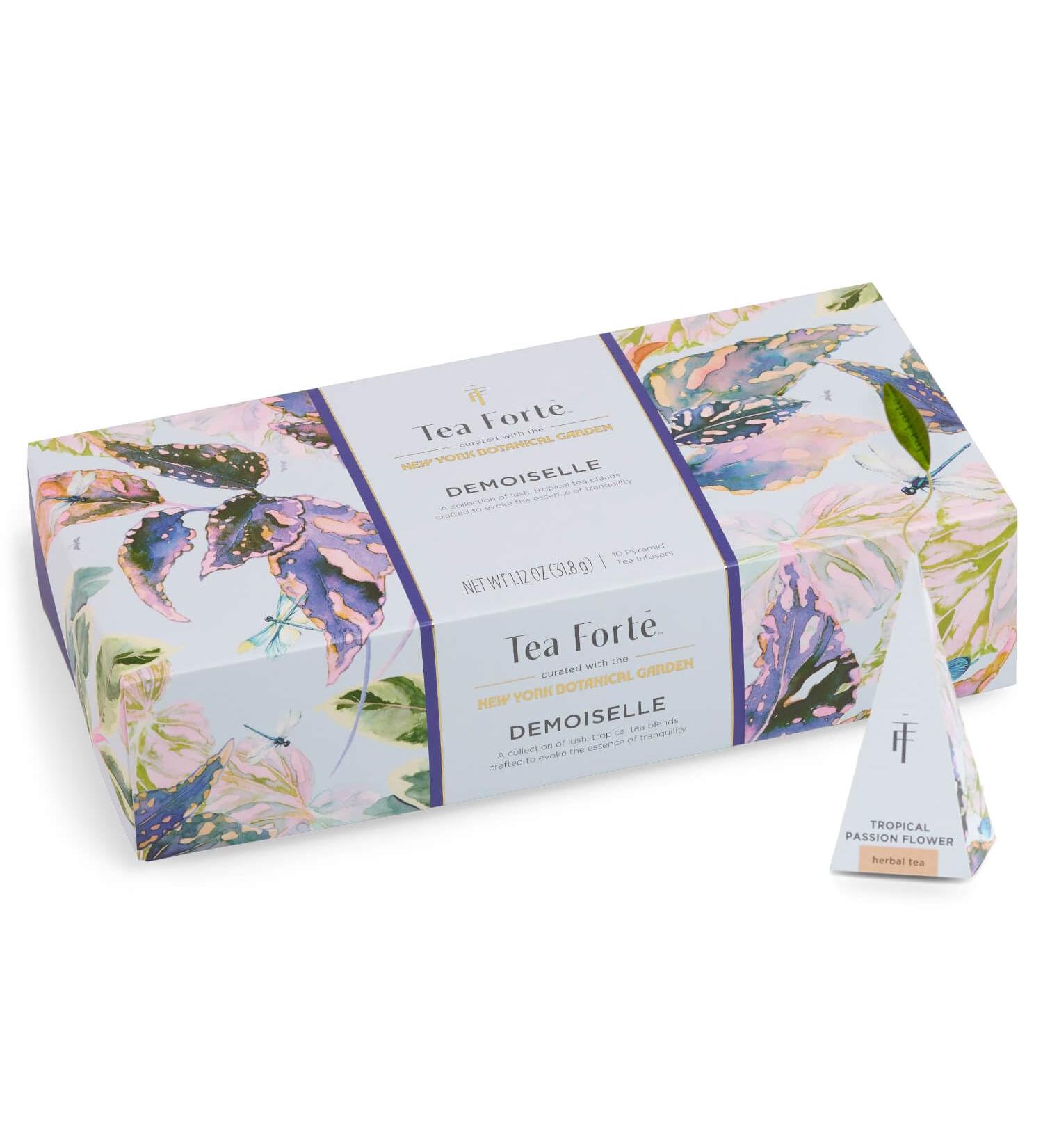 Tea Forte Demoiselle Lot de 10 sachets pyramidaux emball s individuellement - Buy Online on GoSupps.com