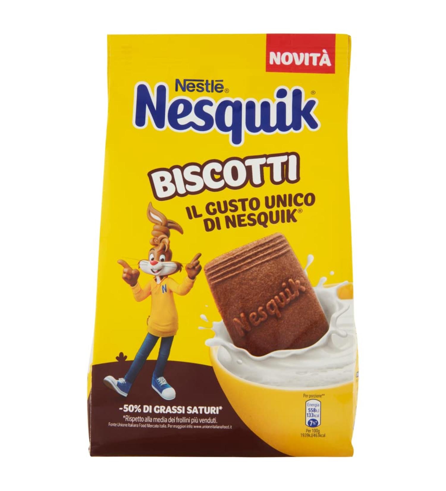  Italian Gourmet E.R. NESQUIK Biscotti Italian Biscotti Chocolate Cookies 300g + Italian Gourmet Pulpa 400g Set of - Buy Online on GoSupps.com