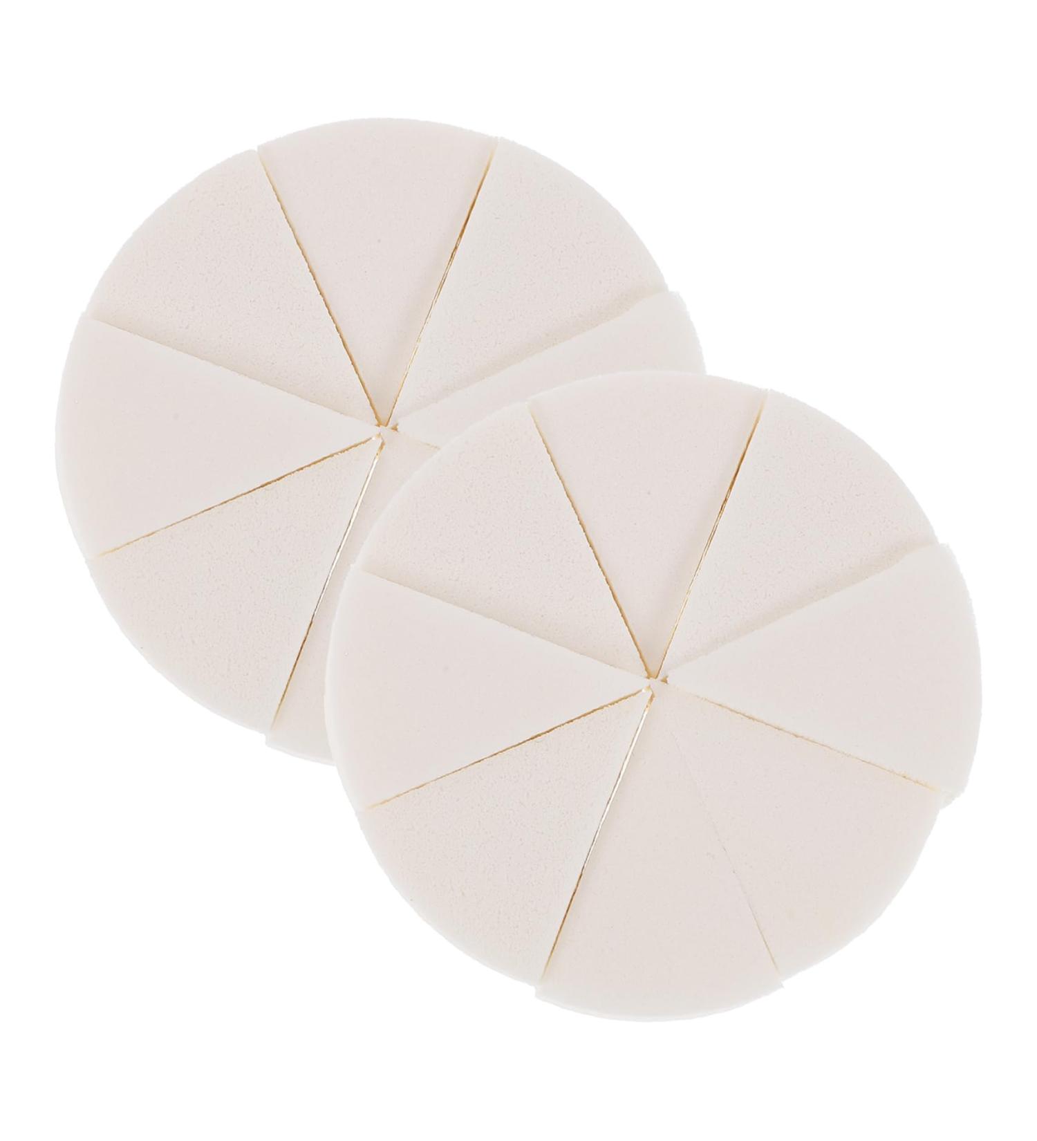 Balacoo 6 Sets Triangular Sponge Puff - Makeup Applicator Tools for Foundation Blending & Concealer | Portable Mini Whisk Face Sponges - Buy Online on GoSupps.com