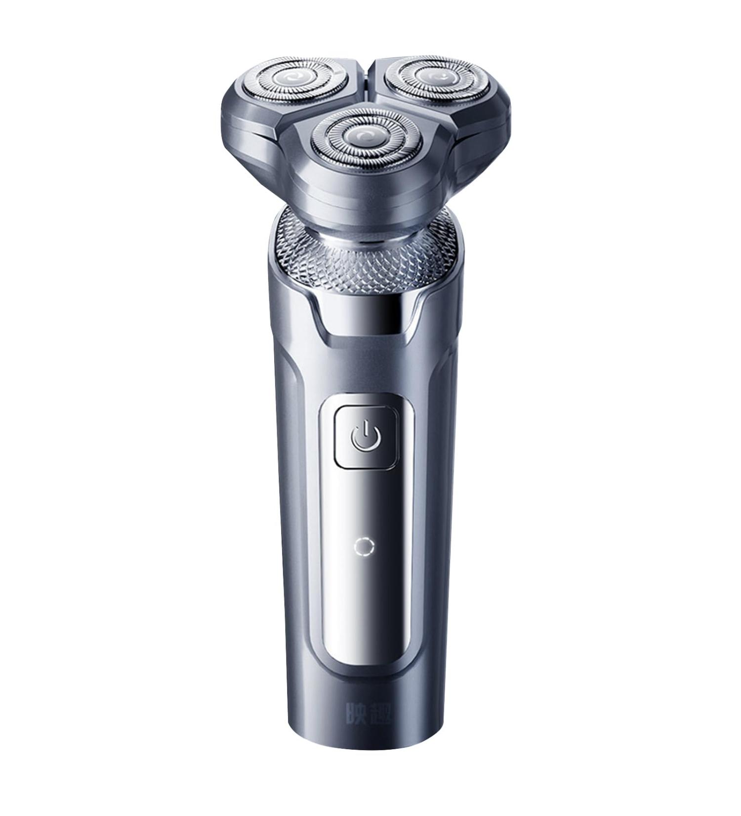 Buy IPX7 Waterproof Electric Razor for Men - 360 Floating Three Blade Shaver | Wet & Dry Shaving | Perfect Gifts for Him - Buy Online on GoSupps.com