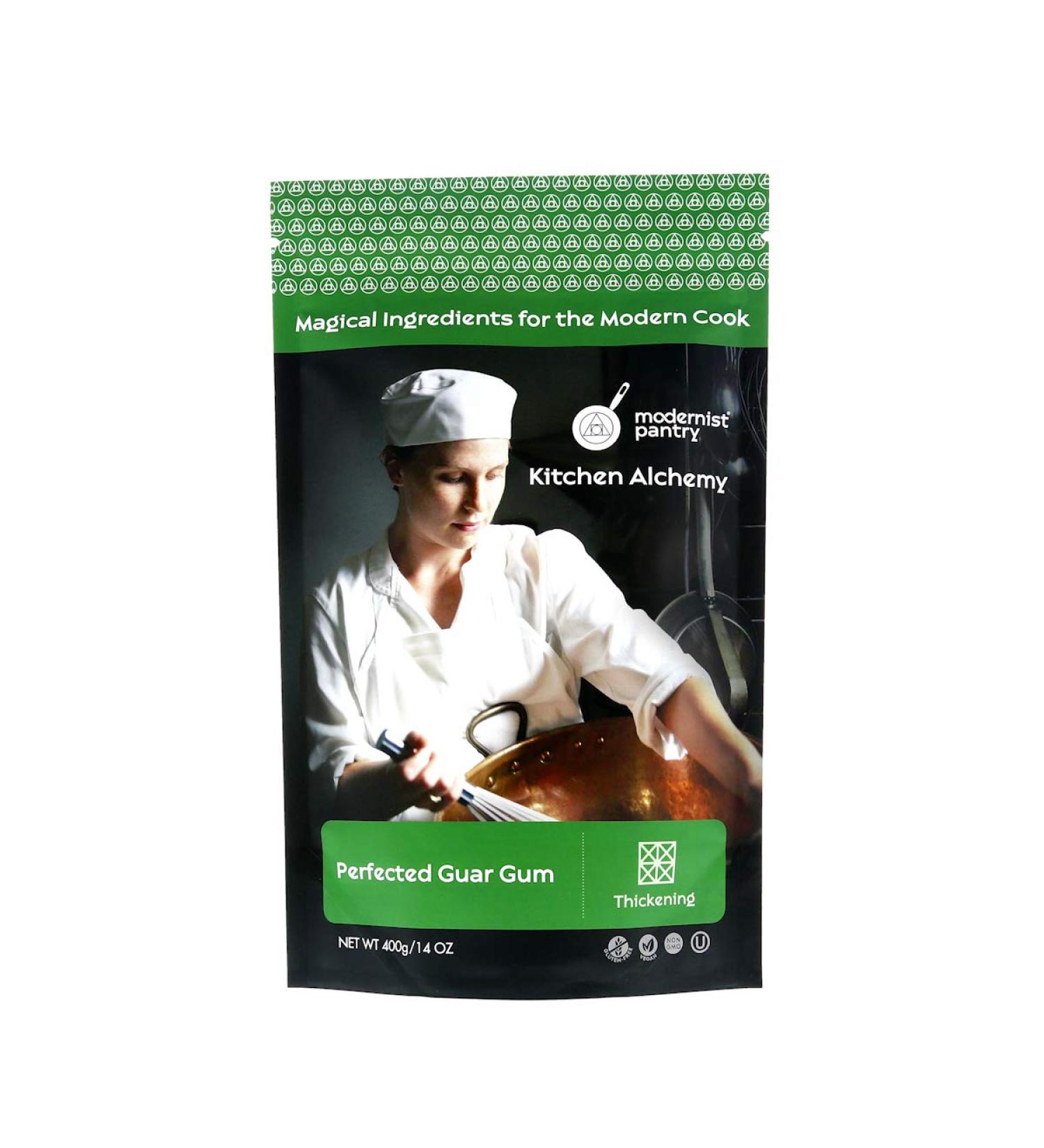 Perfected Guar Gum  Non-GMO  Vegan  OU Kosher Certified - 400g/14oz - Buy Online on GoSupps.com