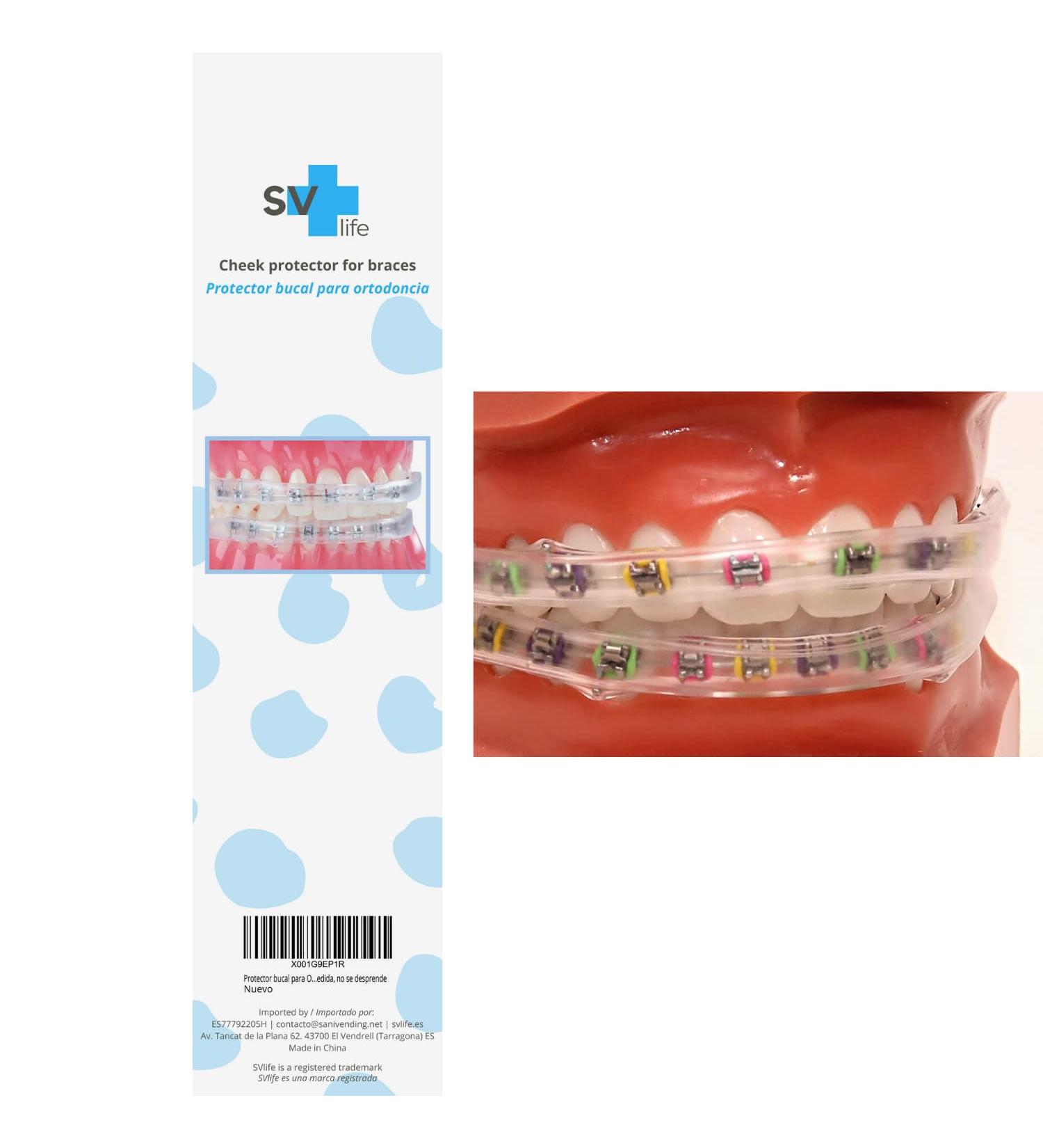 Buy Mouth Protection for Braces | Reusable Taste-Free Orthodontic Wax Alternative | Prevent Lip Wounds - Buy Online on GoSupps.com
