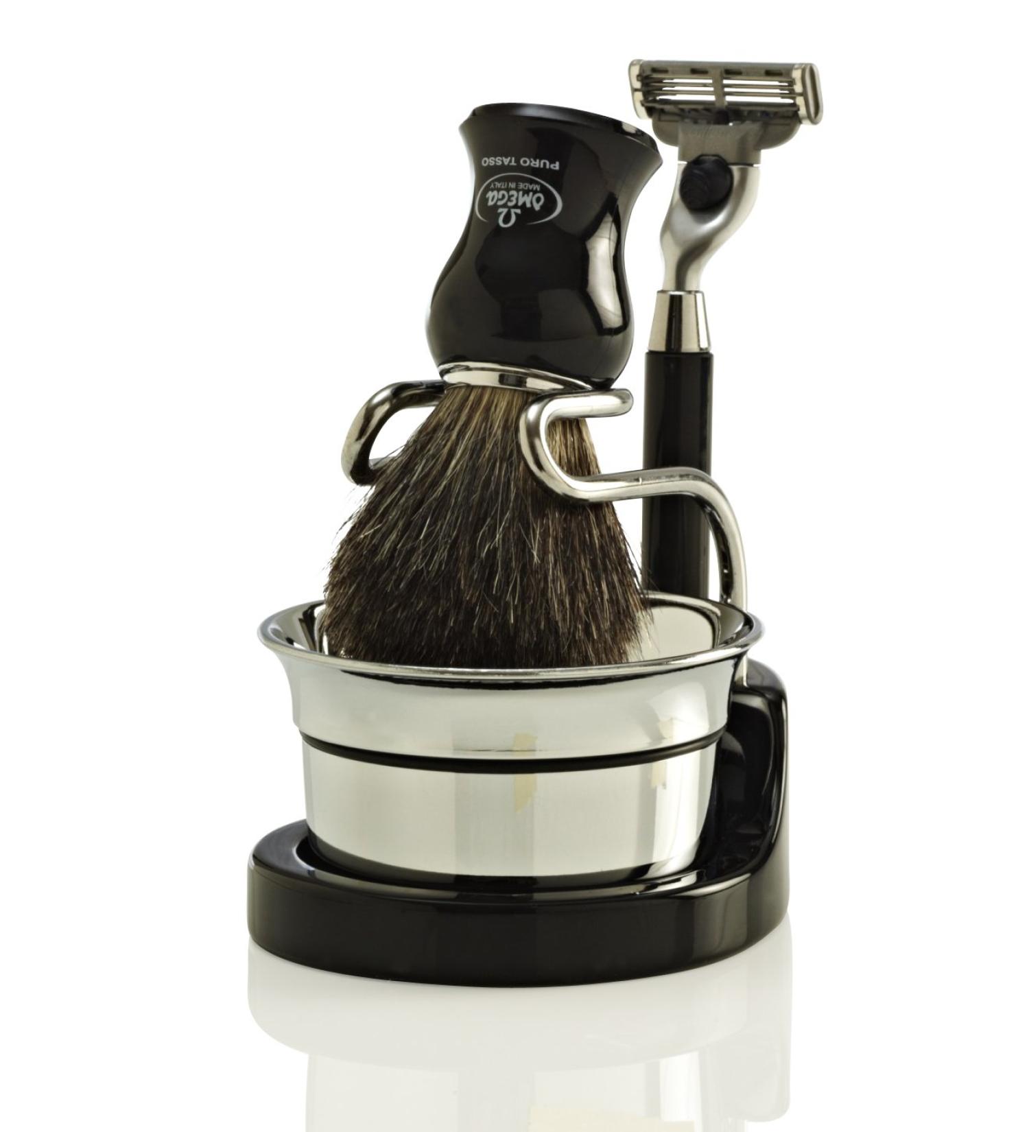 Omega M6206.12 Shaving Set - Premium International Shipping | Best Men's Grooming Essentials - Buy Online on GoSupps.com