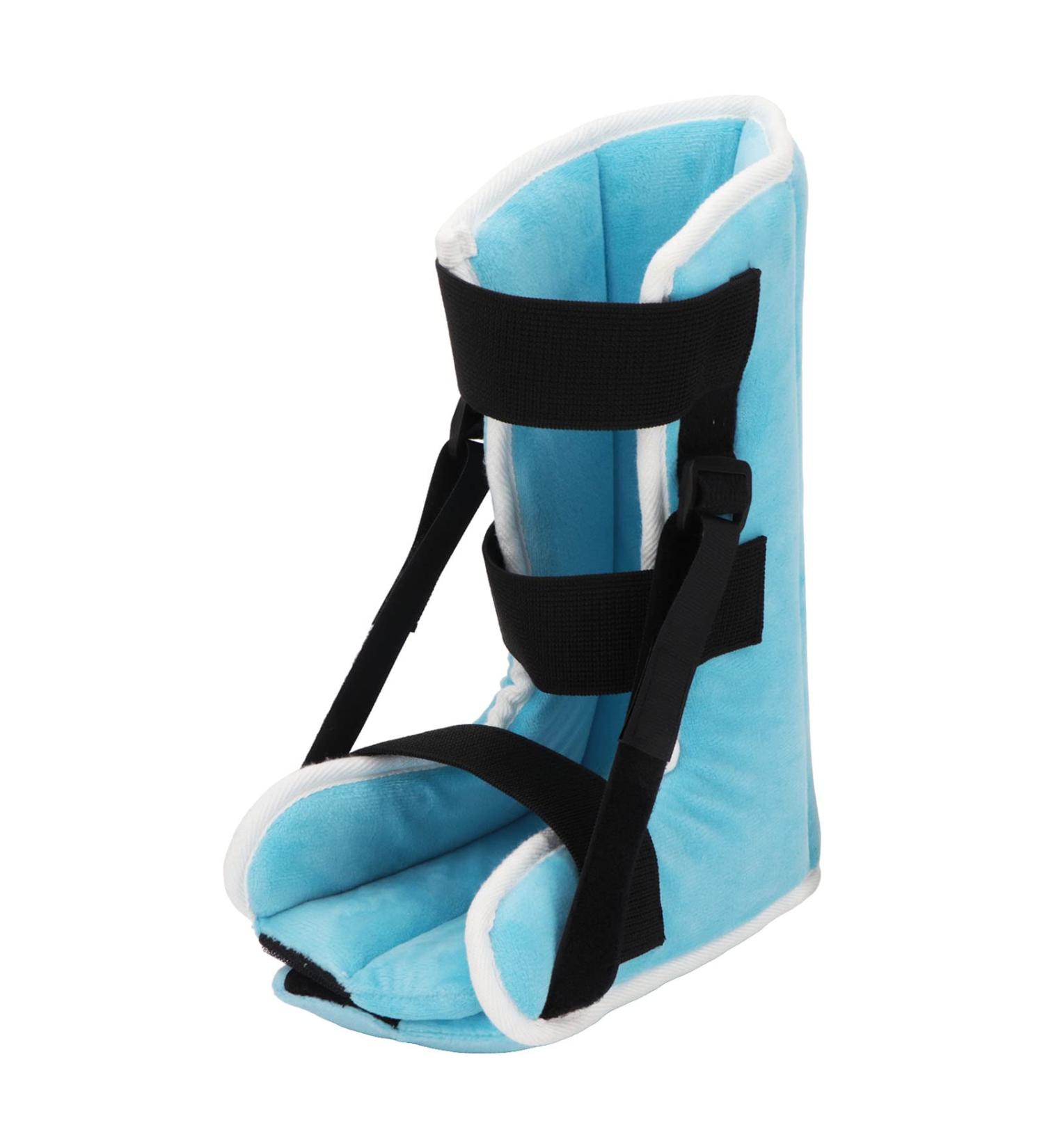 Drop Foot Heel Protector | Pressure Sores Relief Boot | Soft Breathable Adjustable Foot Support Pillow & Heel Cushions - Buy Online on GoSupps.com
