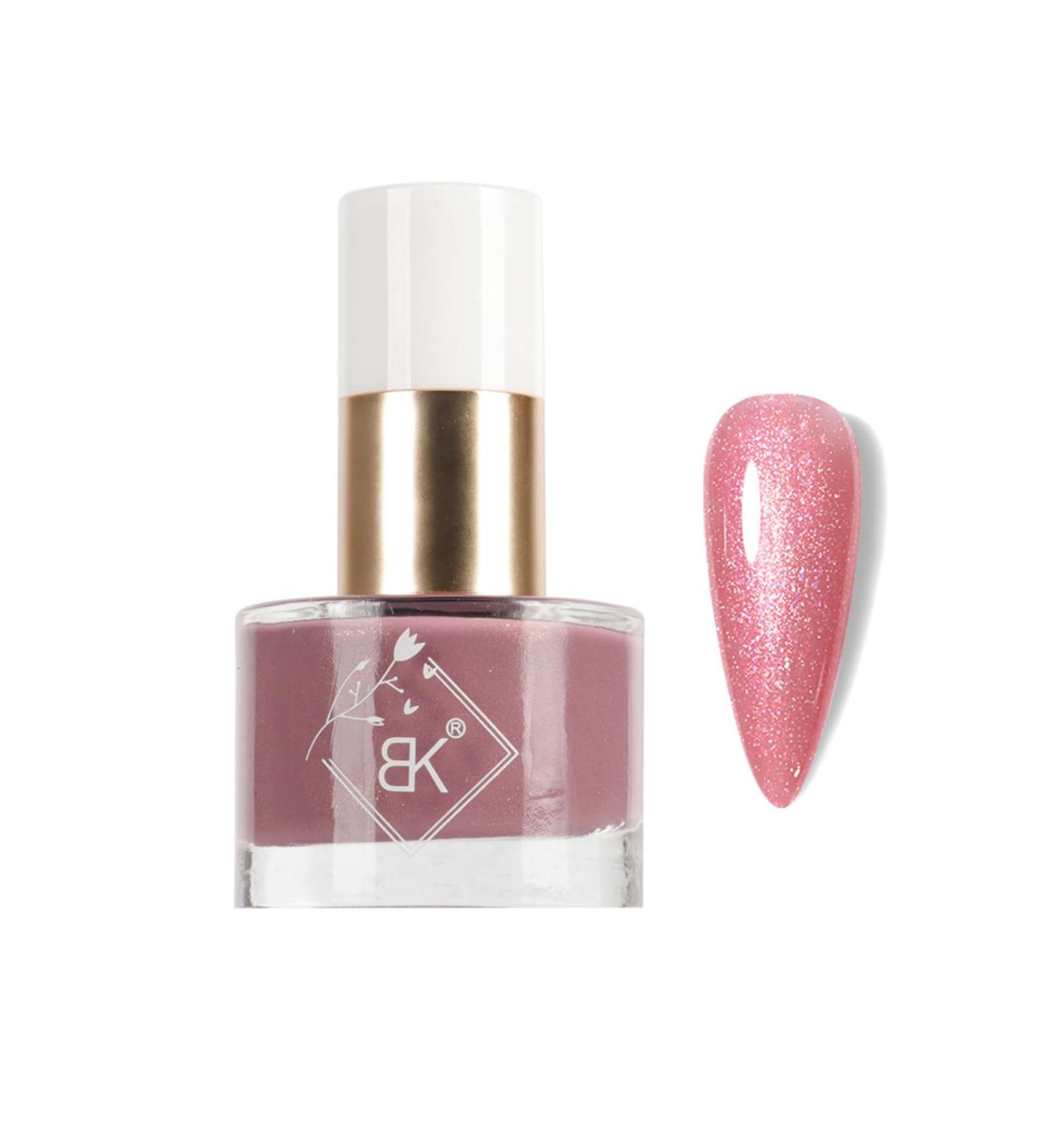 Pink Nail Polish Pink Nail Varnish No Need Baking Long Lasting Glossy Quick Drying Nail Polish for Nail Art DIY Manicure Home Use - Buy Online on GoSupps.com