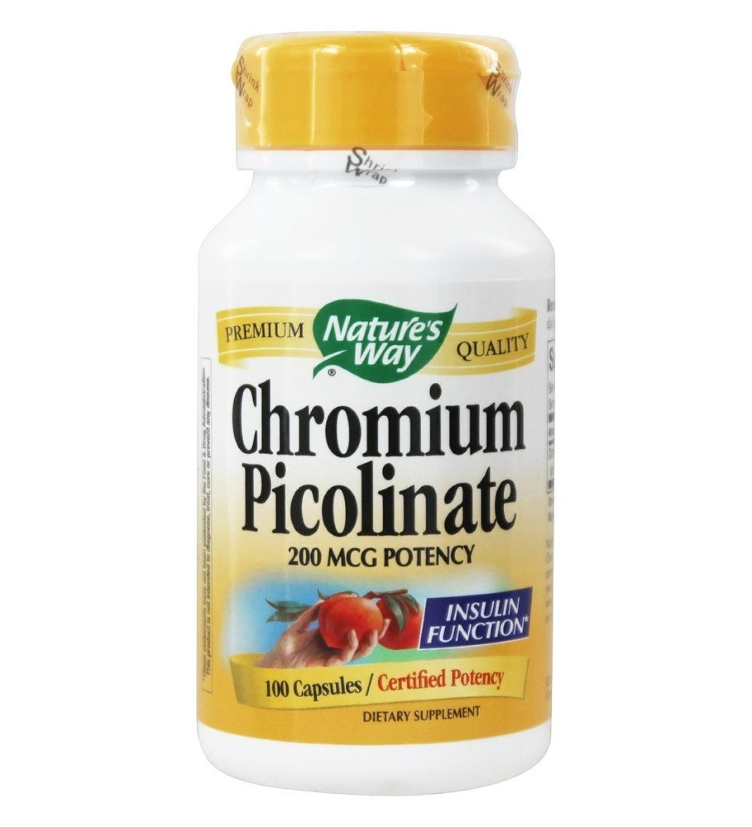 Nature's Way Chromium Picolinate 100ct - 0.7lb | High Quality Supplement - Buy Online on GoSupps.com