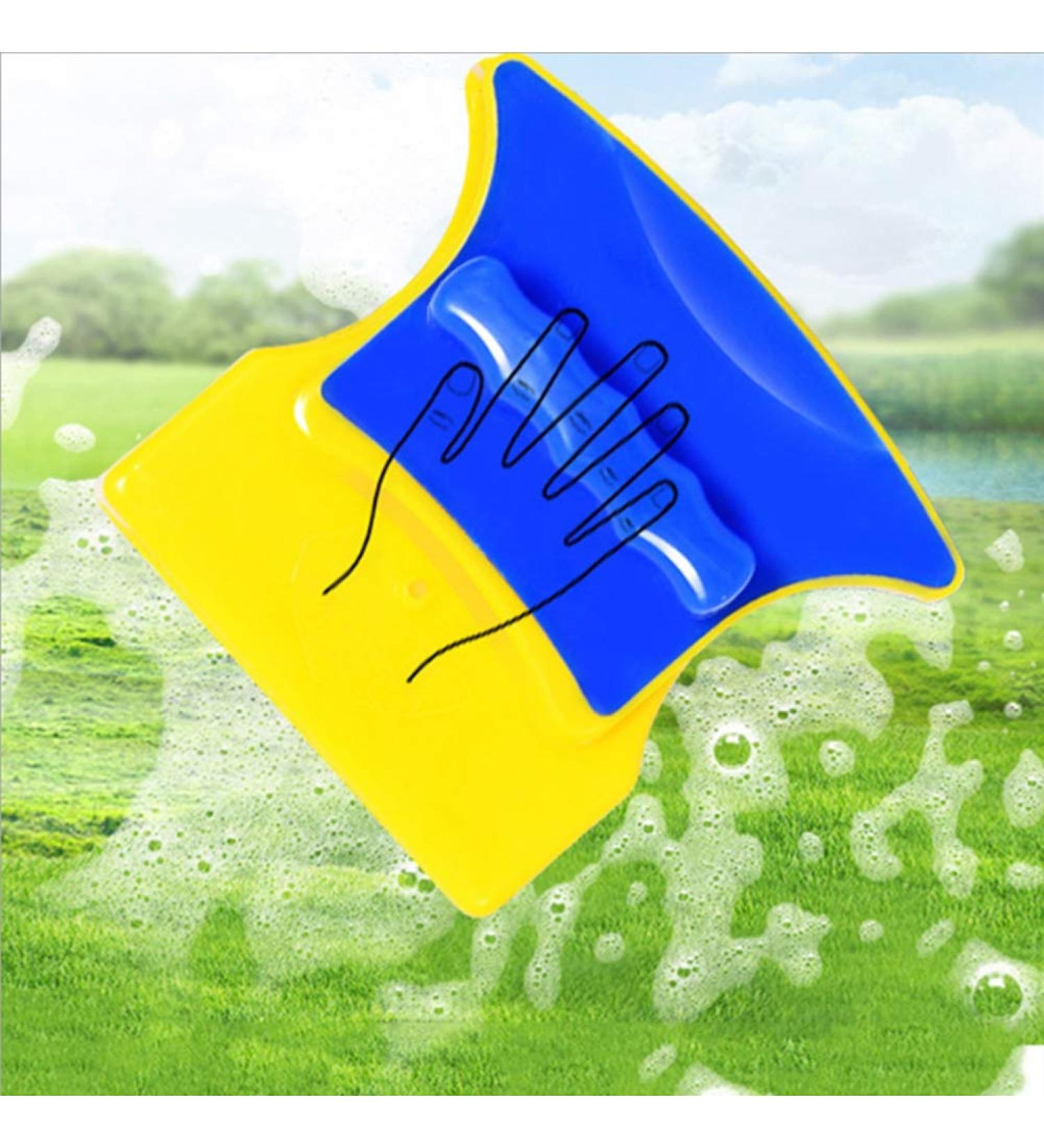 Square Magnetic Window Cleaner Double Sided Glass Wiper for and Mirror Practical and Anti-drop Suitable for Windows with Single Glass - Buy Online on GoSupps.com