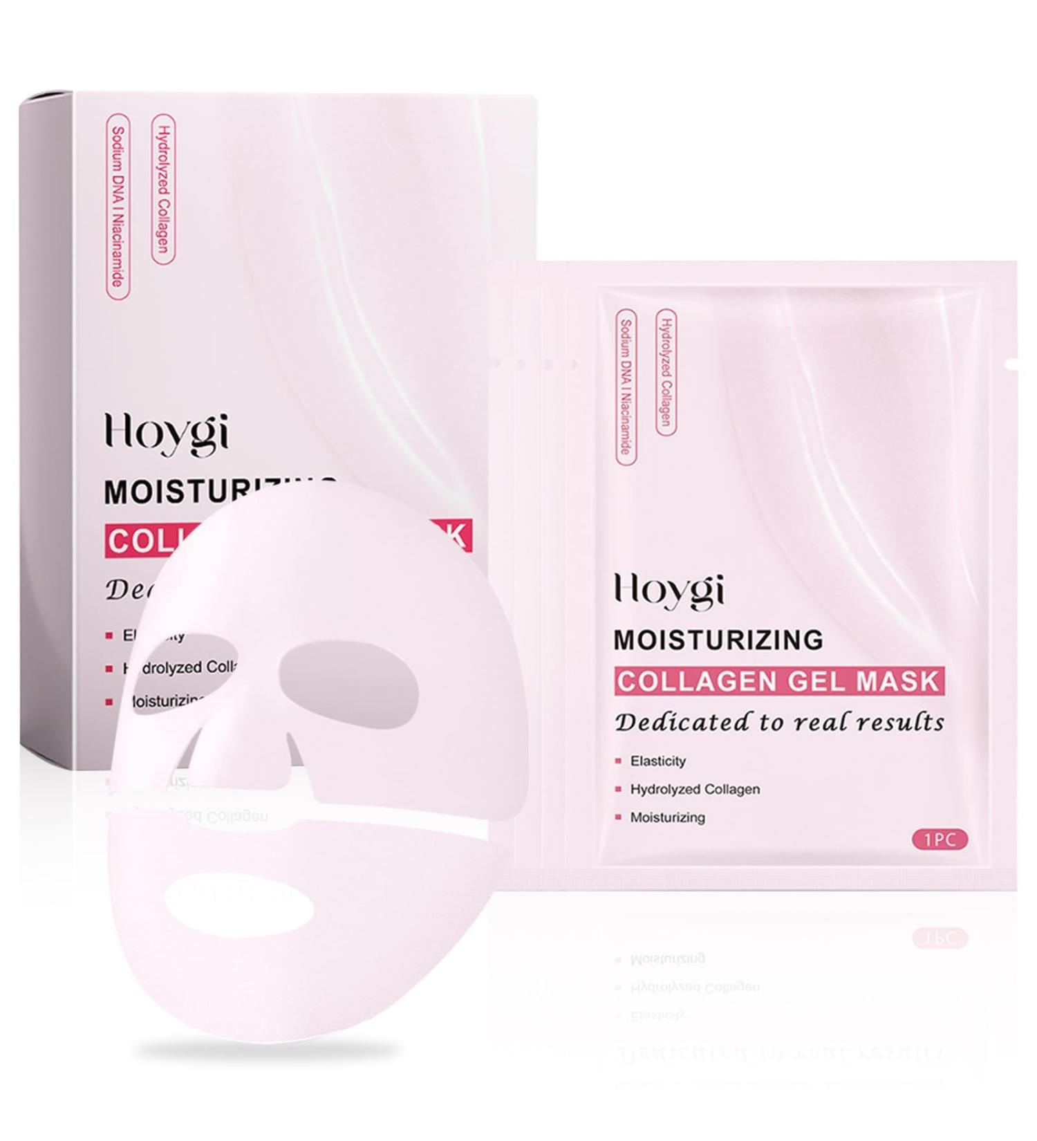 TaimeiMao 4pack moisturizing collagen gel mask Korean collagen night mask antiwrinkle antiaging facial mask for hydration antiwrinkle effect cleansing and brightening - Buy Online on GoSupps.com