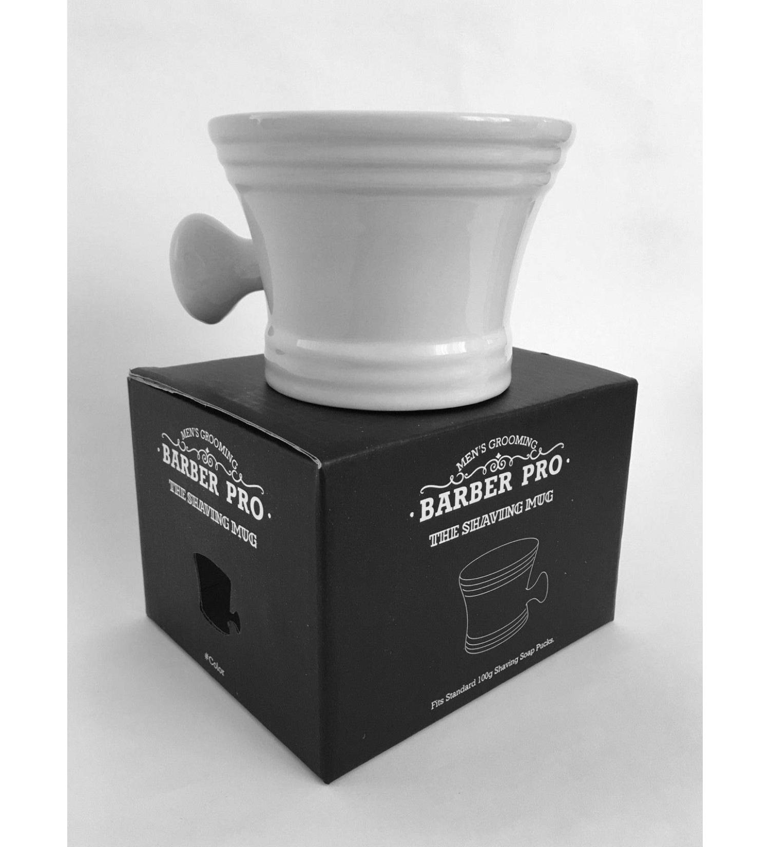 Barber Pro razor Mug white