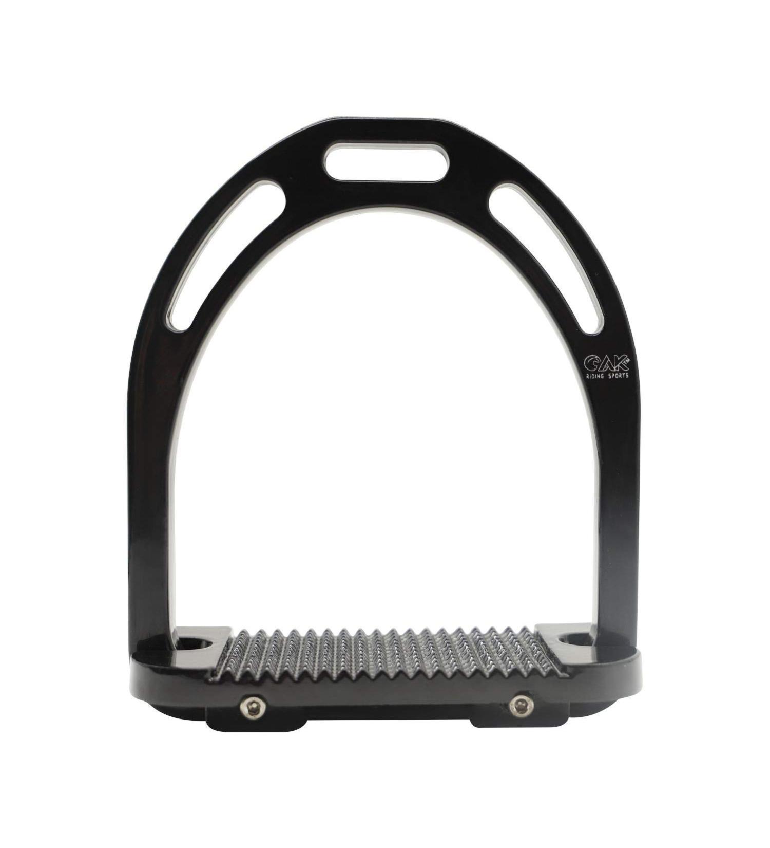 Buy AK Aluminum Stirrups | Coated Colors 4.75 Inches Black - Premium Quality for International Shipping - Buy Online on GoSupps.com