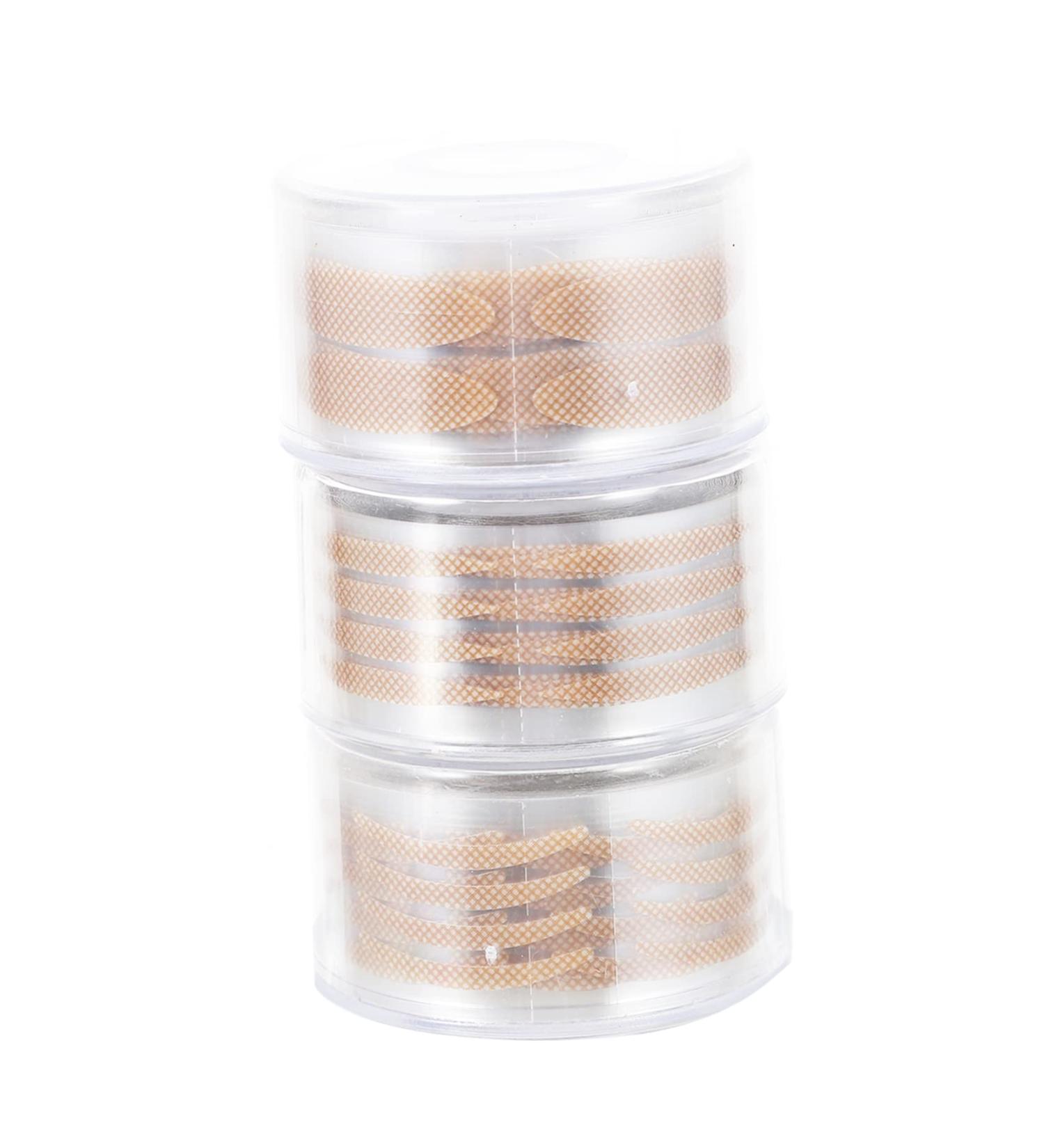 Beavorty Invisible Tapes 3 Rolls Reel Double Eyelid Stickers double Double Eyelid Tapes Decal invisible double eyelid stickers mesh tape Tapes eye patch Adhesive strip breathable Miss - Buy Online on GoSupps.com