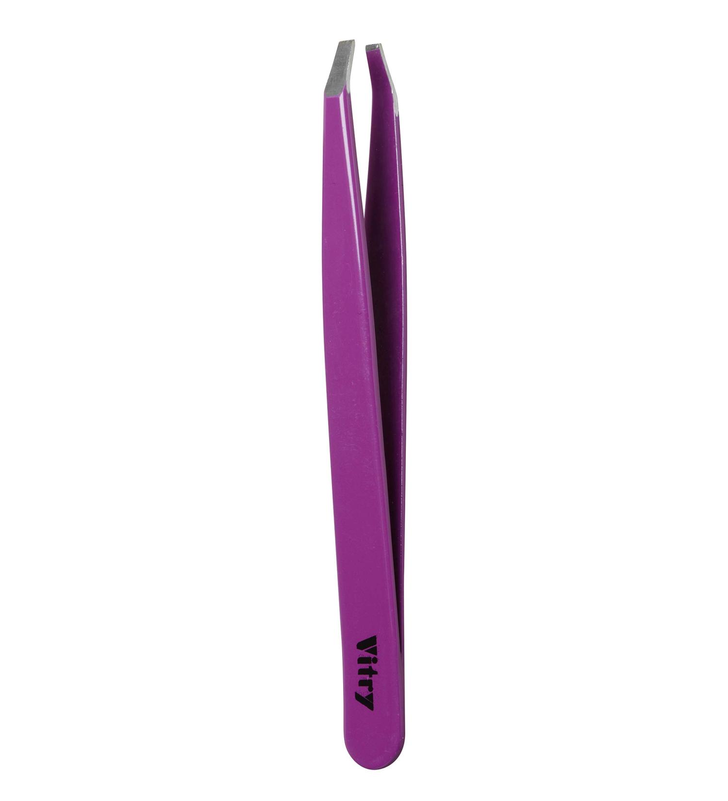 Vitry Coloured Tweezers Angled Tips 1 Piece