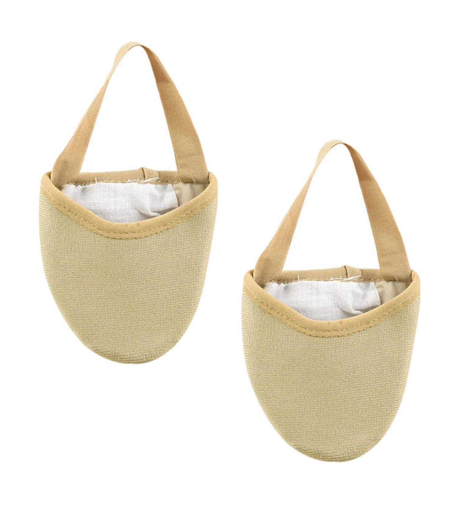 FRCOLOR Yoga Toe Protector Pads - 4 Pairs Non-Slip Forefoot Cushion for High Heels | Sweat-Absorbent Shoe Pads - Buy Online on GoSupps.com