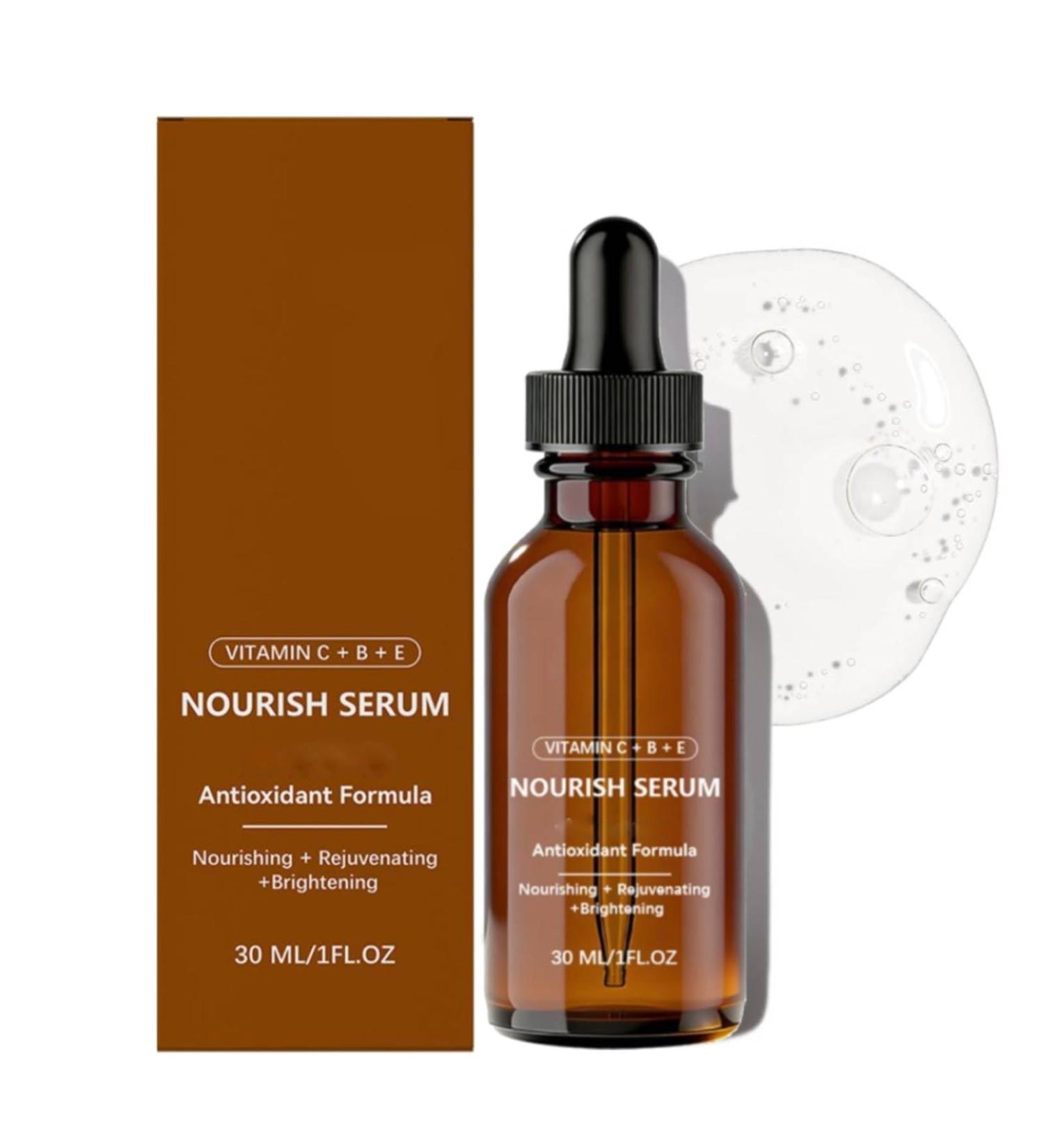 S rum Concentr Anti-Taches Visage Serum Vitamine C - Enrichi en Vitamine C + B + E Skin Care Cor enne les Teints Ternes - Contour Des Yeux Anti-Rides et Anti-Cernes Serum Hydratant Visage - 30 ml - Buy Online on GoSupps.com