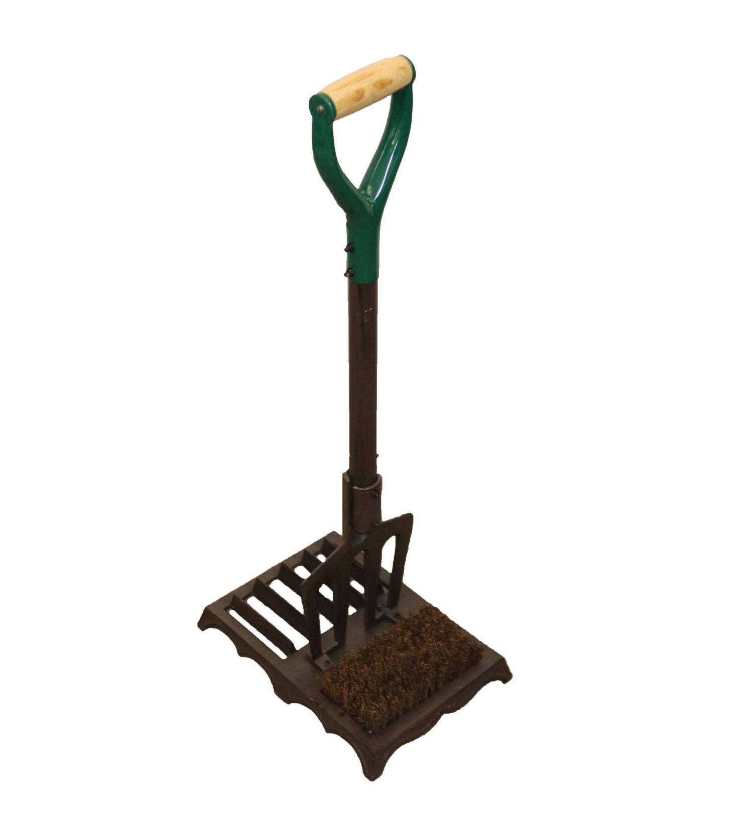 Fork Boot Scraper/Brush Shoe Welly Scrub Muck Mud Door Farm Stop Gardening - Buy Online on GoSupps.com