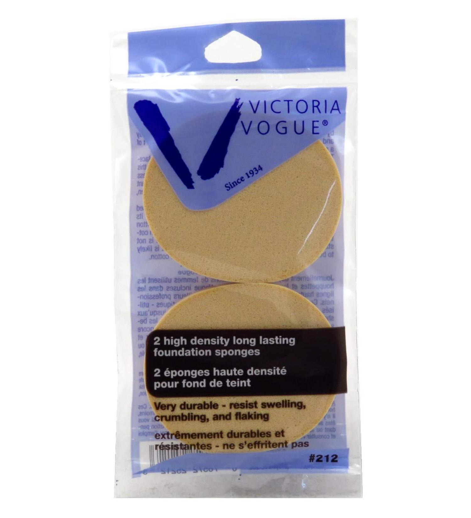 Buy #212 Round Sponge 2 Count - Foundation Applicator | 6 Pack for Flawless Makeup | International Shipping Available - Buy Online on GoSupps.com