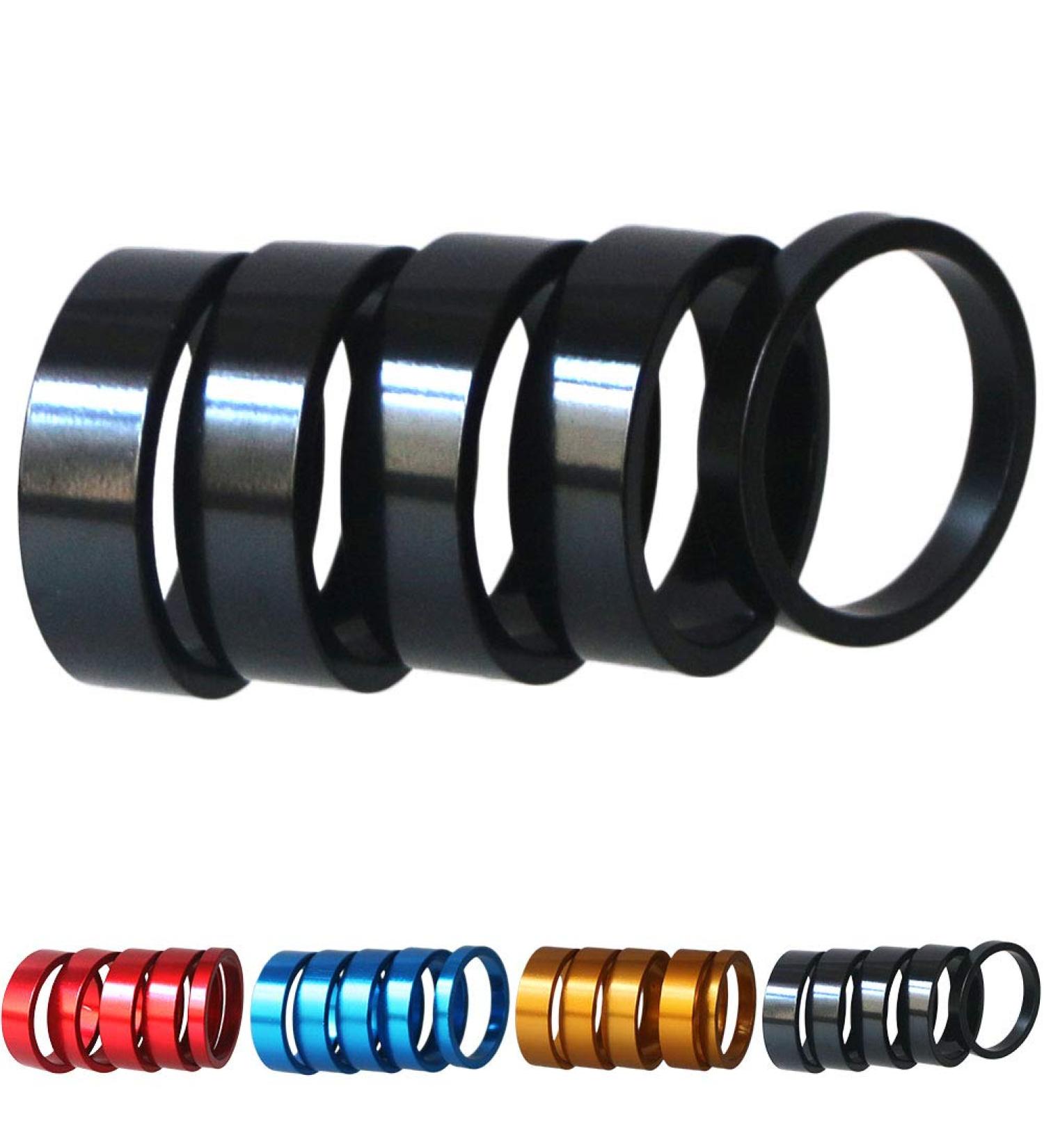 GANOPPER 1-1/8 inch 28.6mm Black Bicycle Headset Spacer - Buy Online on GoSupps.com