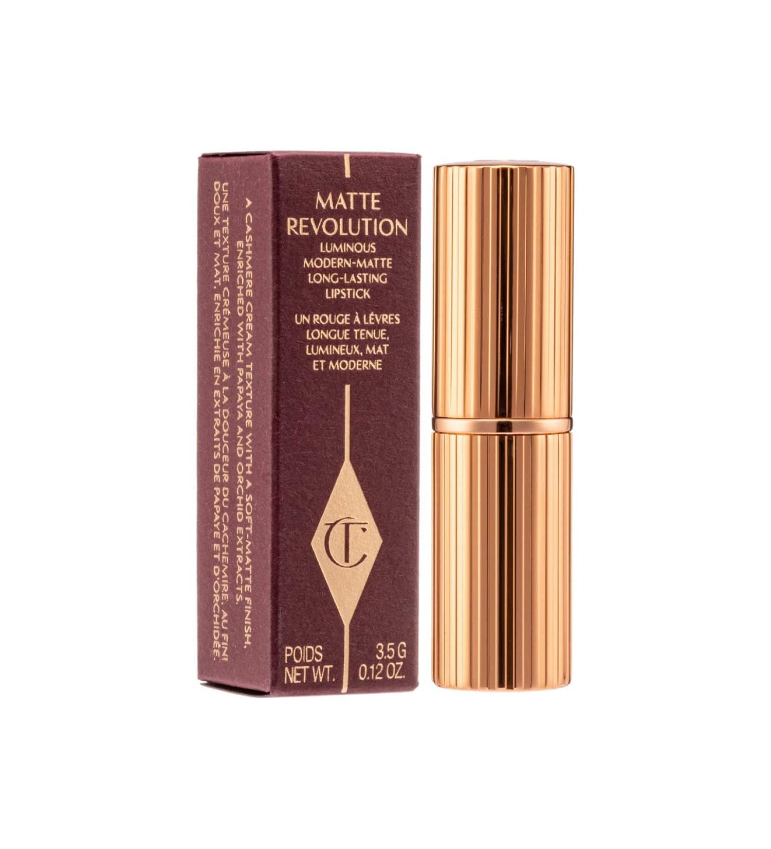 Charlotte Tilbury Matte Revolution Lipstick - Walk of No Shame - Buy Online on GoSupps.com