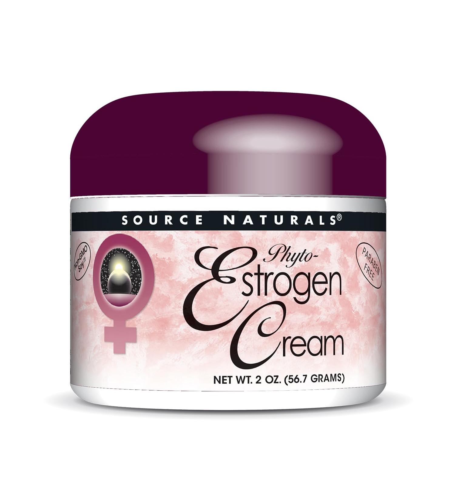 Supersmart Phyto-Estrogen Cream with Pomegranate Juice Extract | Non-GMO Gluten Free Liposomal Absorption | 2 Oz - Best Natural Oestrone Supplement - Buy Online on GoSupps.com