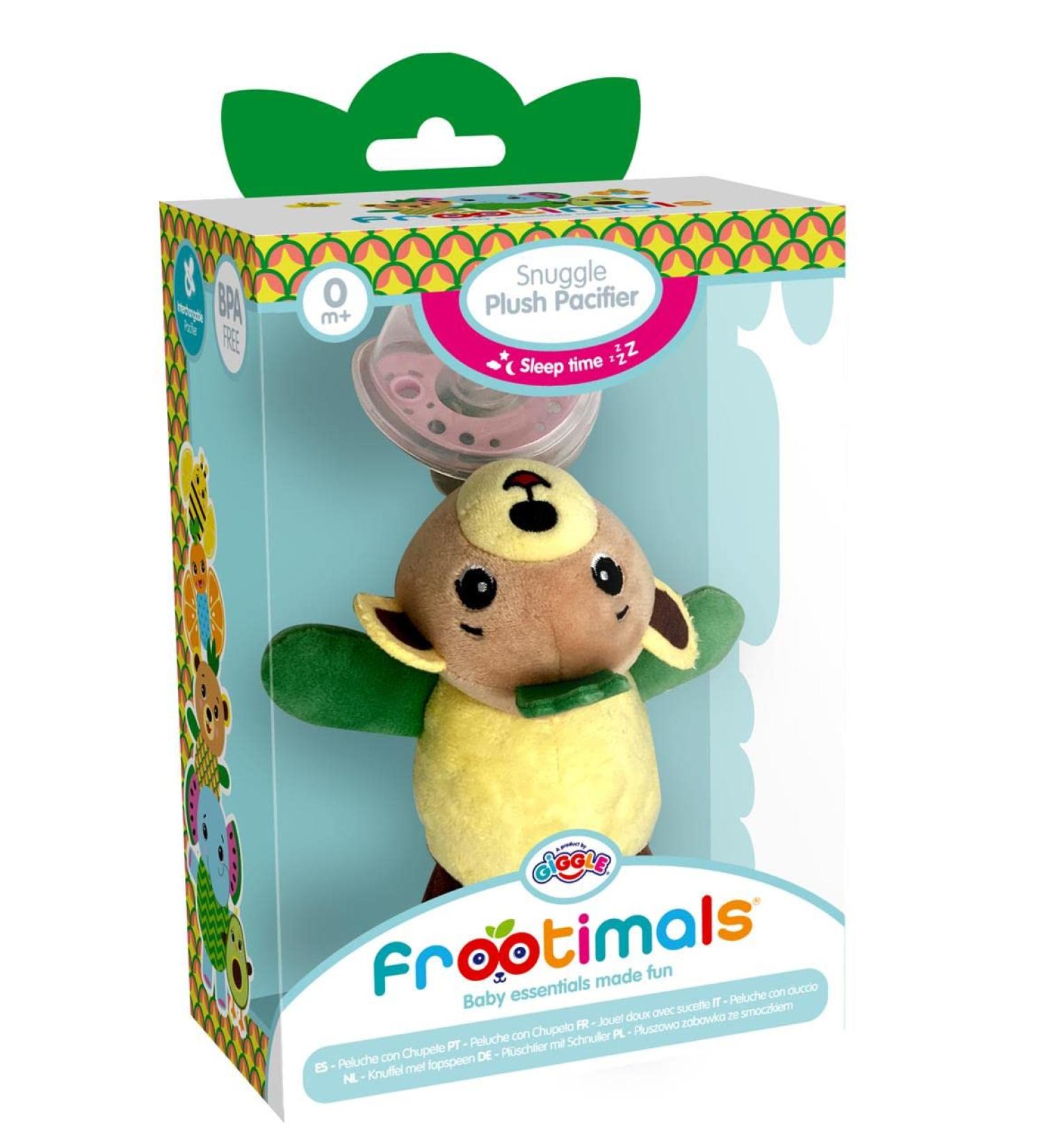 Kids Euroswan - Pacifier (replaceable) with Bubba TROPIBEAR FROOTIMALS multicolored (FT00018)