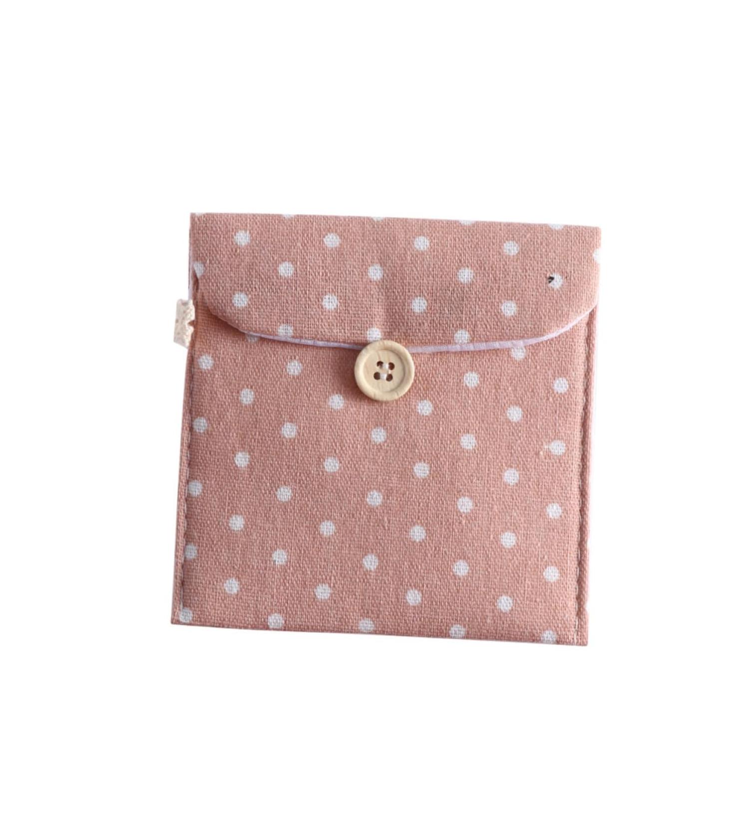 Beavorty Menstrual Pouch Napkin Storage Bag | Pink Secret Purse Holder - Buy Online on GoSupps.com