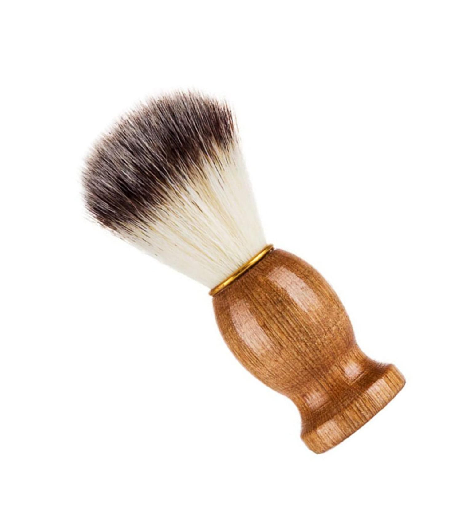 Buy Premium Synthetic Hair Shaving Brush for Men | Soft Bristles for Effortless Shaving - International Shipping Available - Buy Online on GoSupps.com