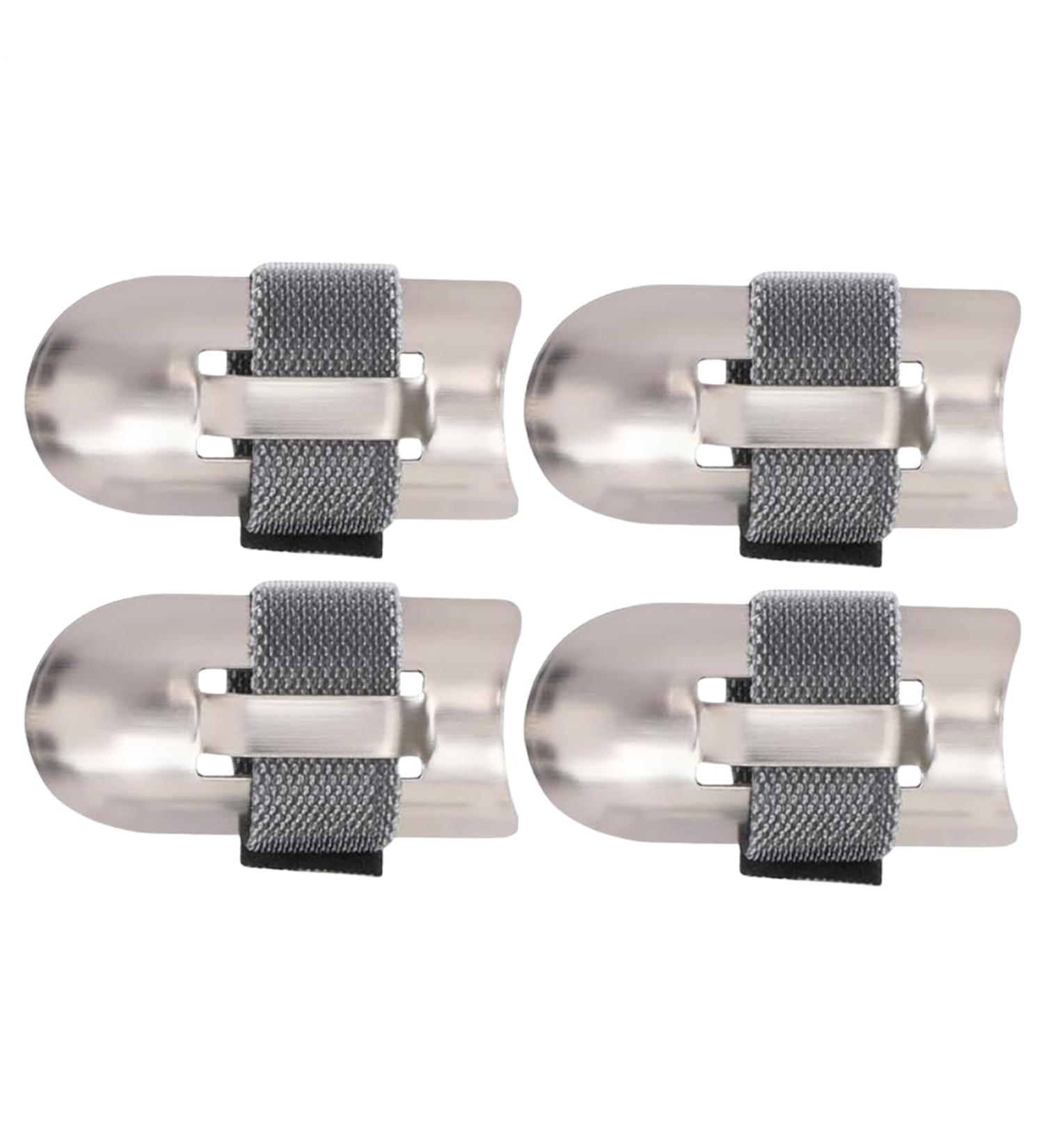 MWZBTG Stainless Steel Finger Protection Kitchen Finger Guards Thumb Cover Set for Seafood Preparation Opening Cutting Handling - Buy Online on GoSupps.com