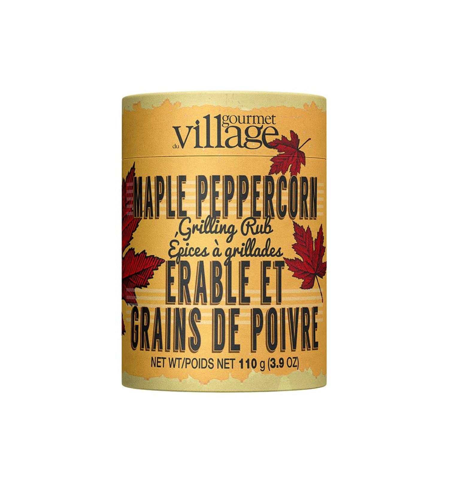 Gourmet du Village Maple Peppercorn Seasoning Canister - Buy Online on GoSupps.com