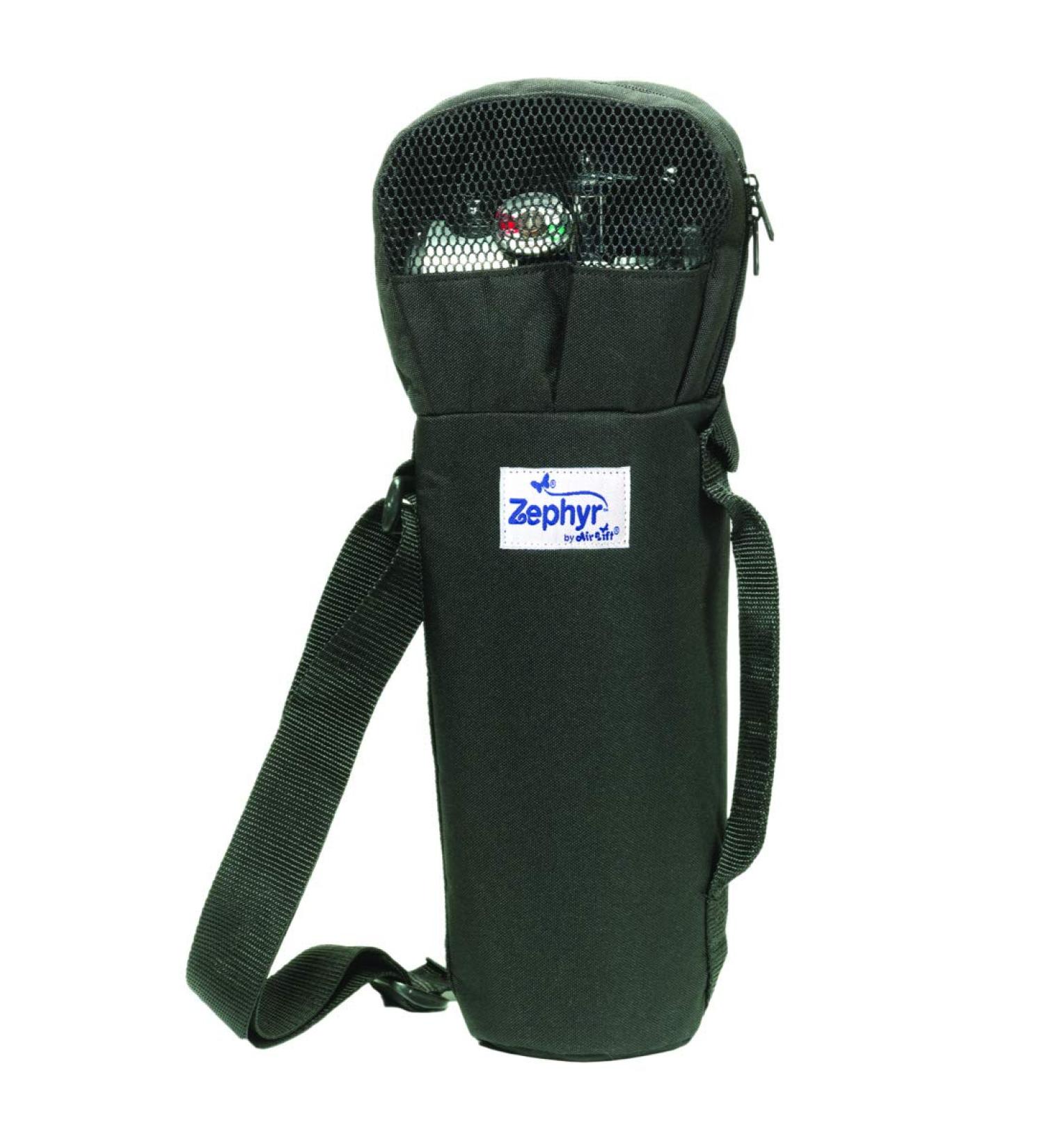 Roscoe Medical Portable Oxygen Tank Shoulder Bag for M6 Cylinders - Convenient Shoulder Bag Style Medical Oxygen Cylinder Holder with Mesh Ventilation