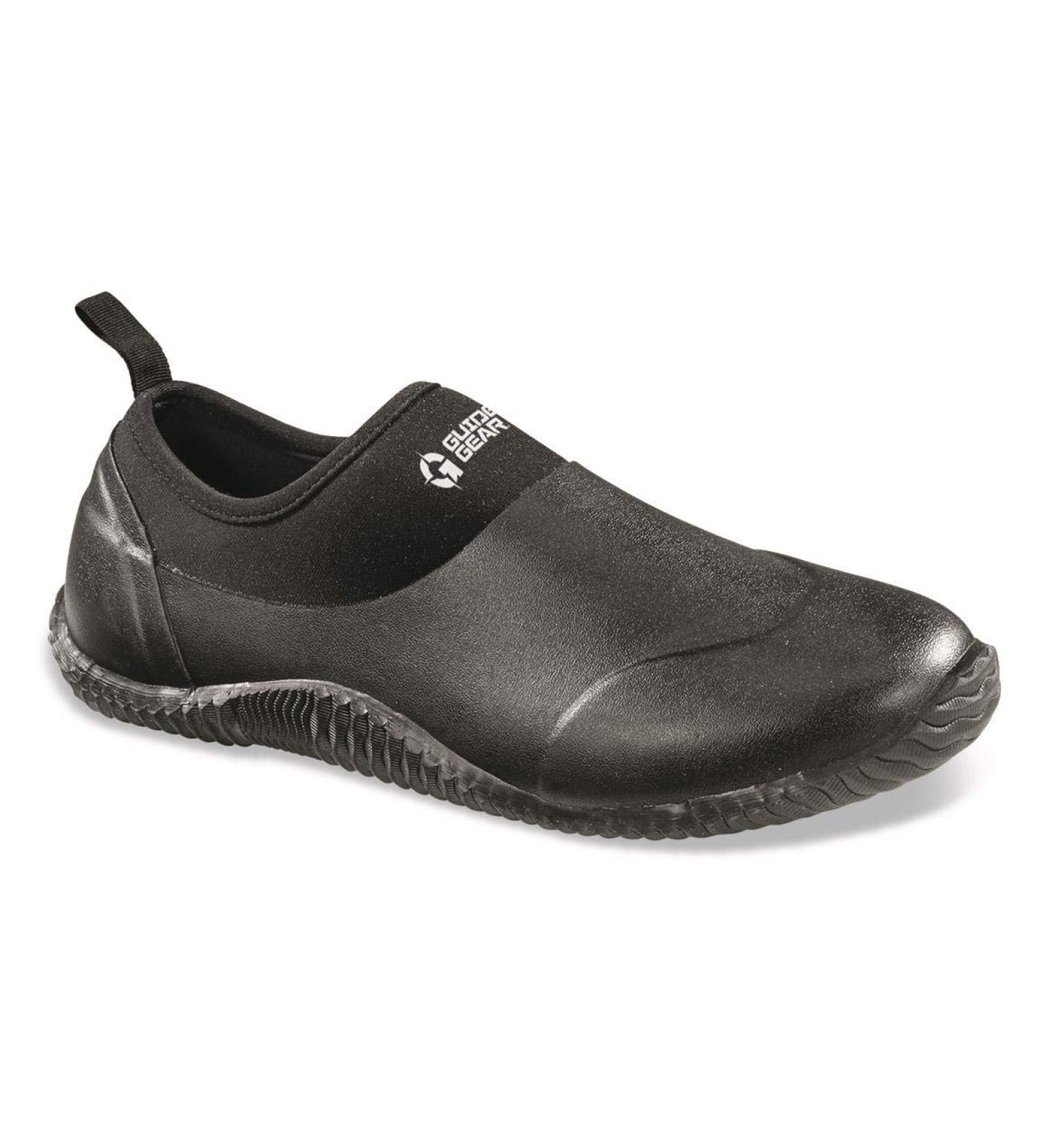 Guide Gear Low Bogger Men's Slip On Rubber Clogs Size 11 - Black | Garden Yard Muck Shoes - Buy Online on GoSupps.com