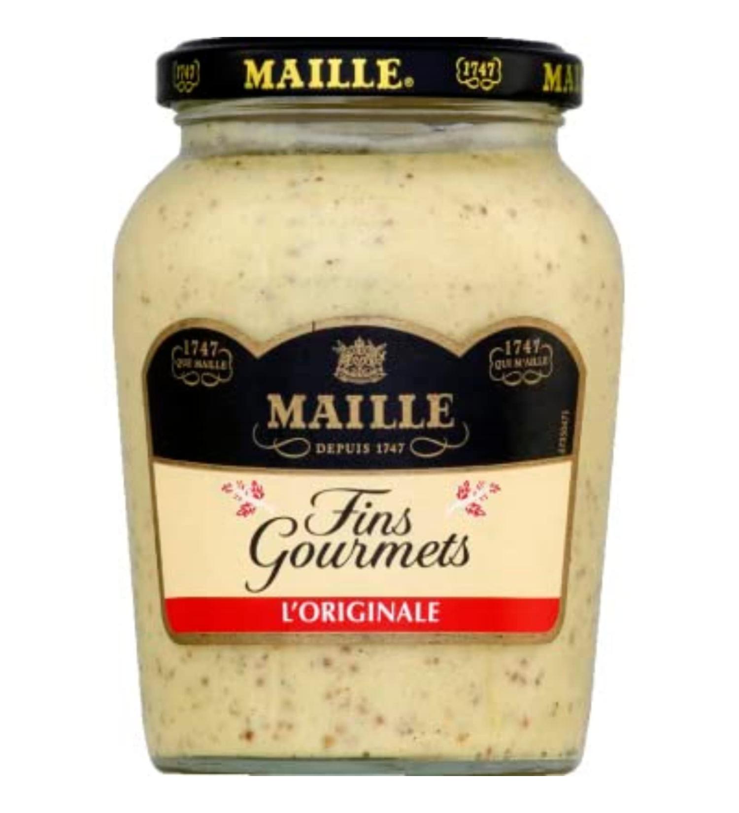 Maille Gourmet mustard - The jar of 320 g