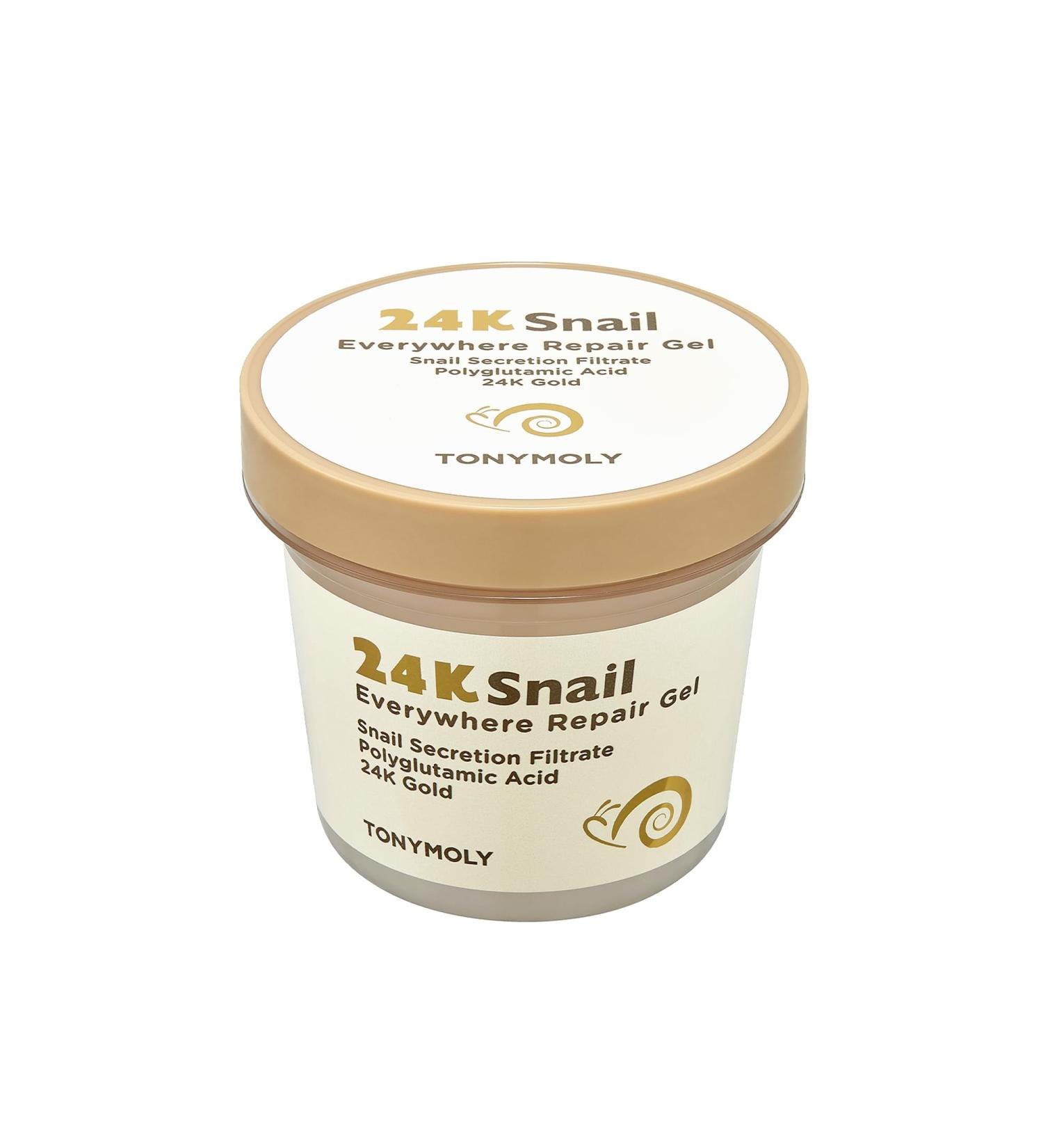TONYMOLY 24k Snail Everywhere Repair Gel - Hydrating Skincare for All Skin Types - International Shipping - Buy Online on GoSupps.com