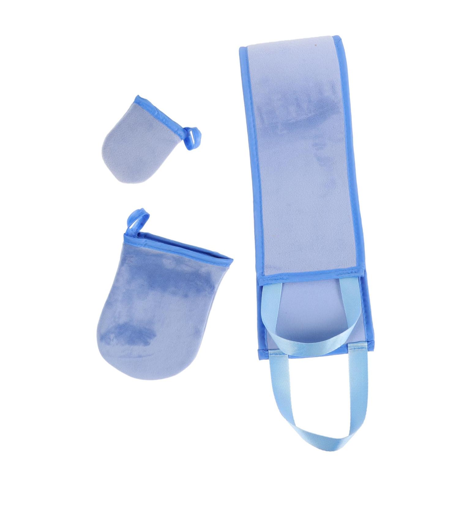 Buy Hemoton Self Tanning Back Applicator Set - Easy Lotion & Sunscreen Application | Tanning Finger Glove for Adults | Sun Protection Accessory - Buy Online on GoSupps.com