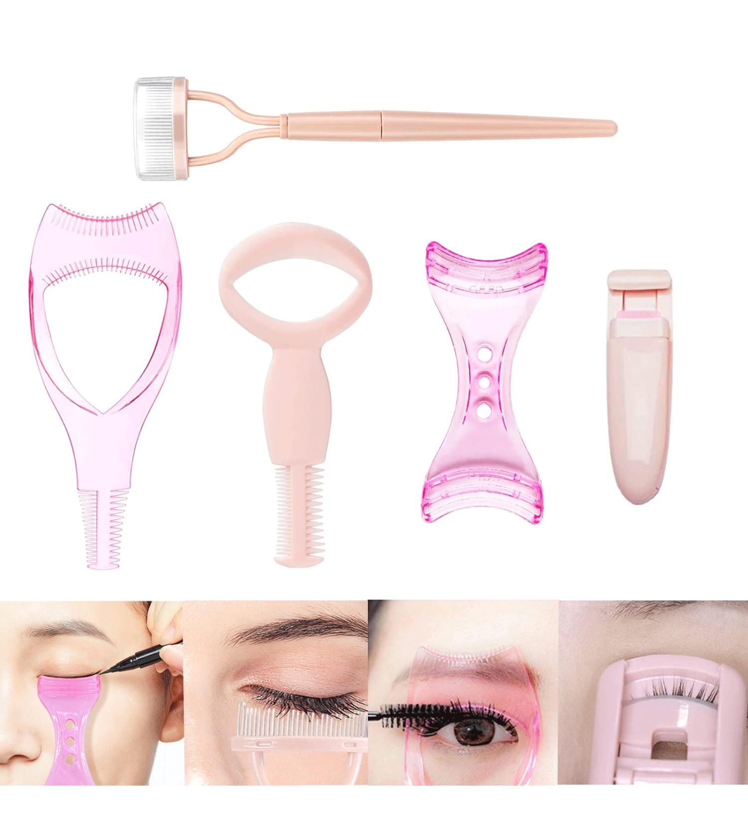 5 in 1 Eyelash Application Tool Kit - Curlers Separators & Applicators for Perfect Lashes | International Shipping - Buy Online on GoSupps.com